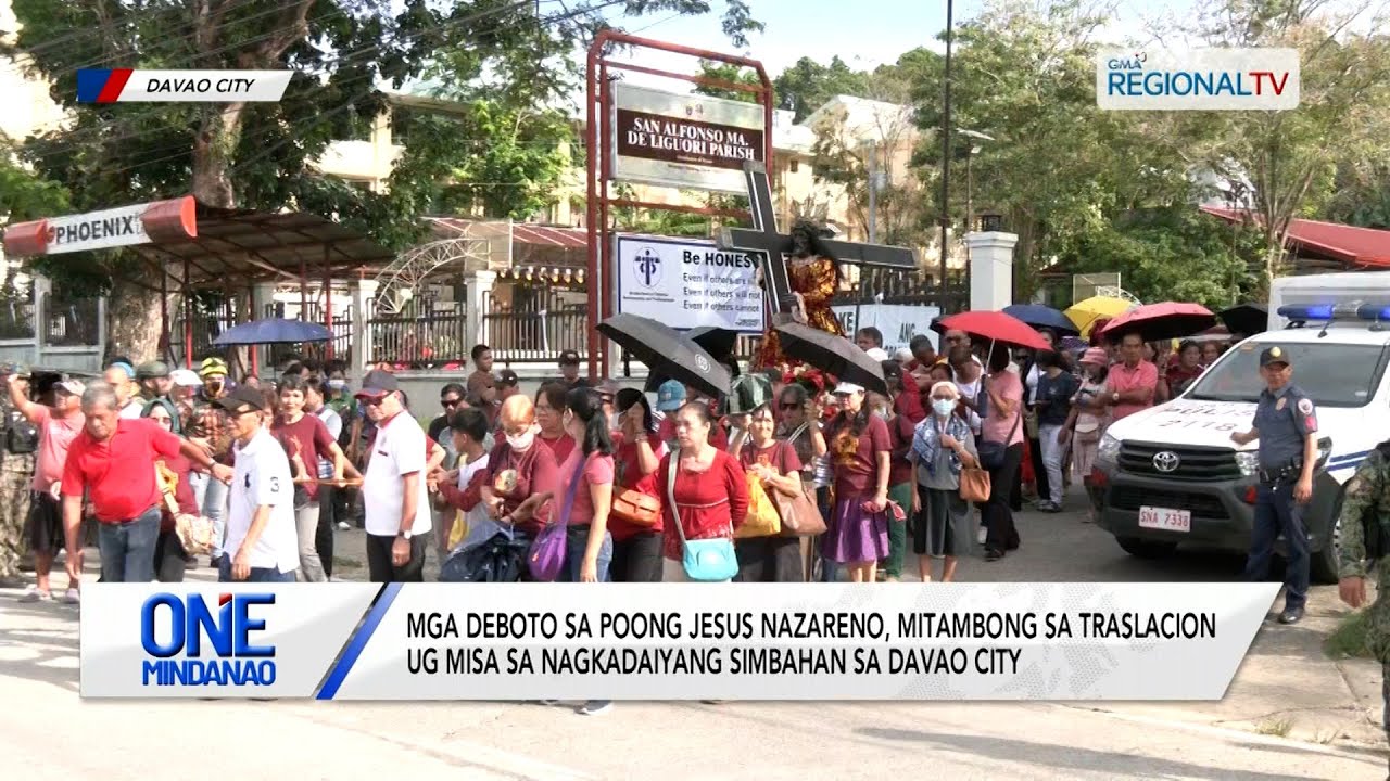 Mga deboto sa Poong Jesus Nazareno, mitambong sa Traslacion | One Mindanao
