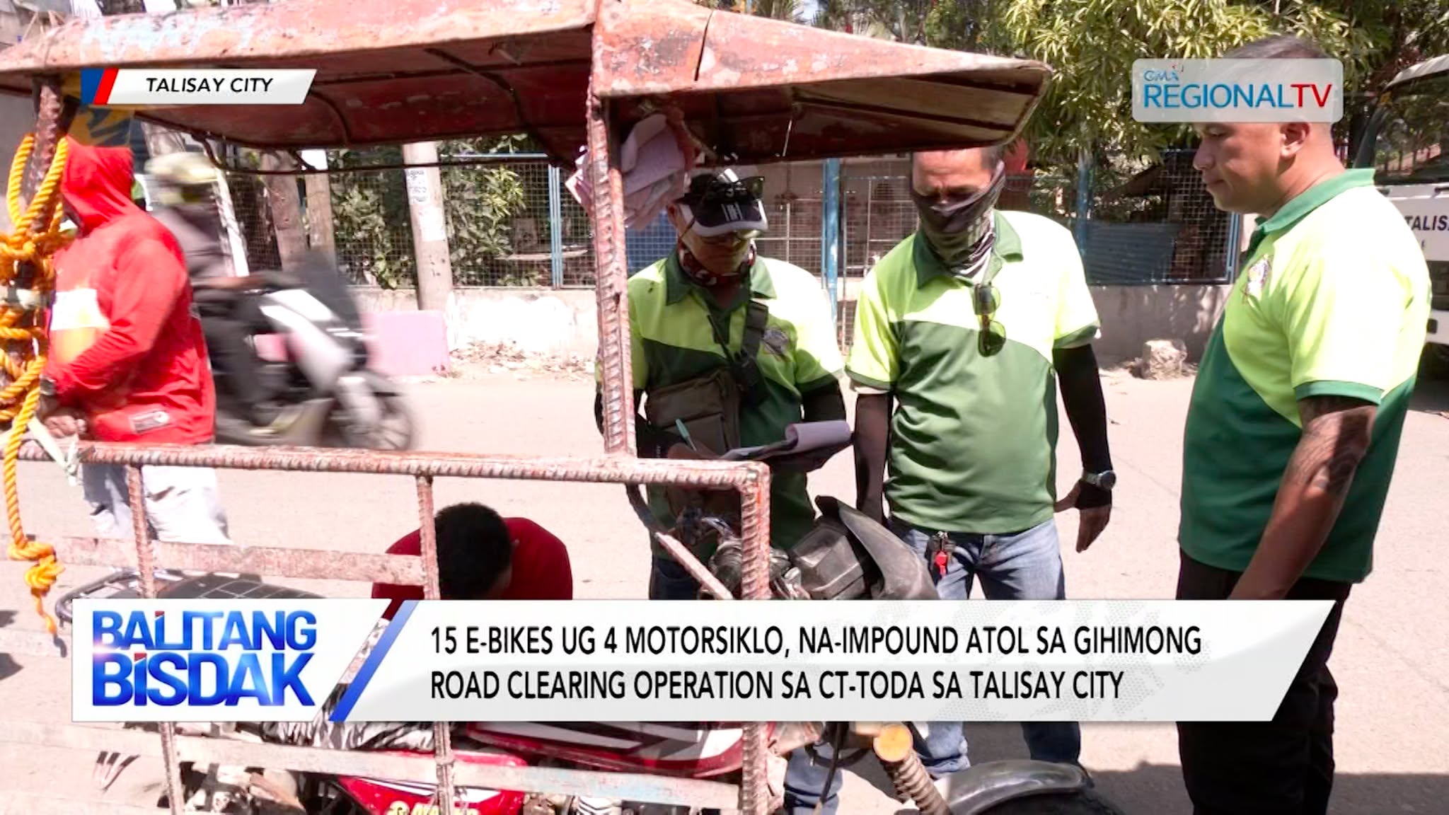 15 ka E-Bike ug 4 ka Motorsiklo, Na-impound sa Road Clearing Operation | Balitang Bisdak
