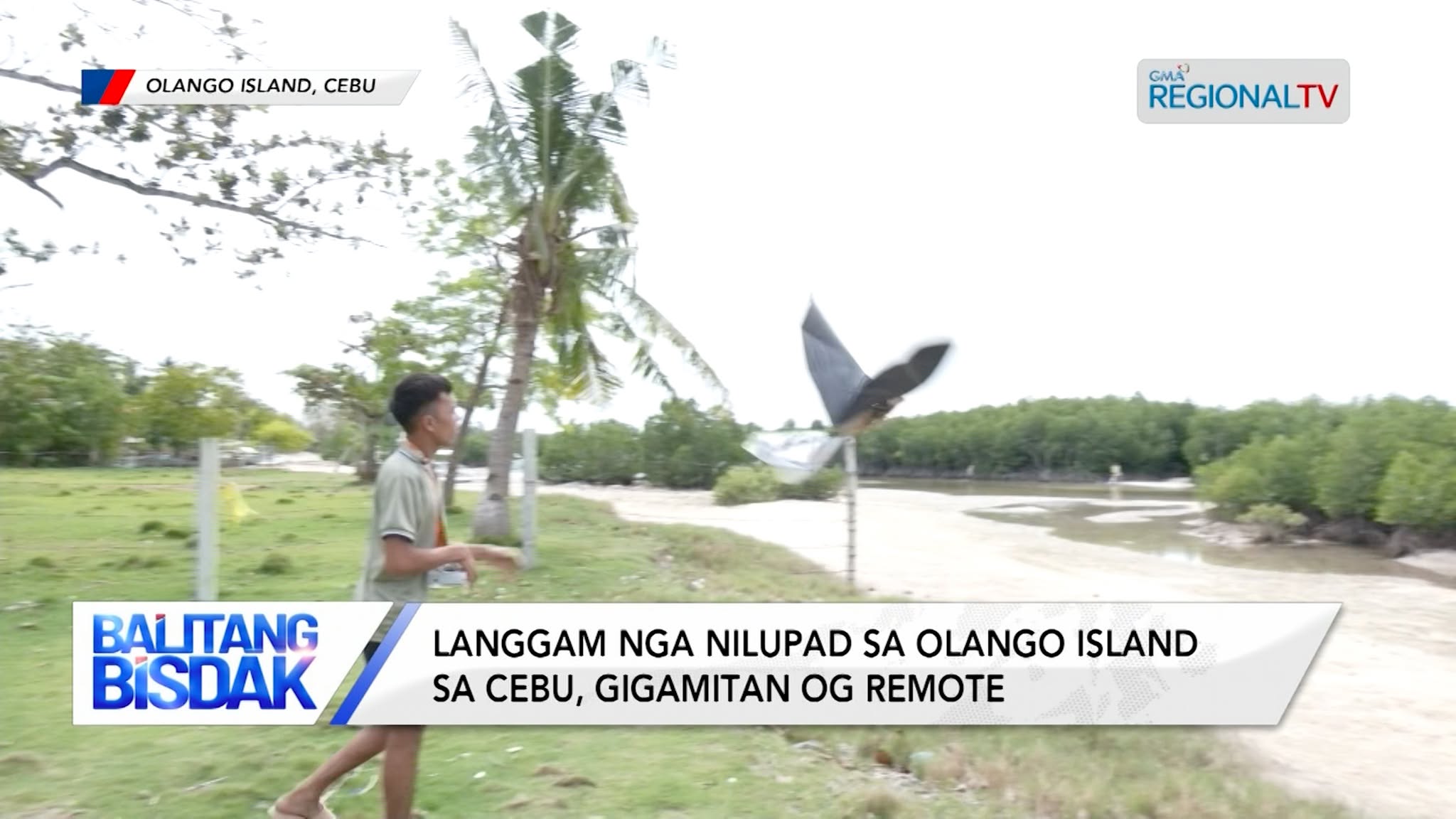 Langgam nga Nilupad sa Olango Island, Gigamitan og Remote | Balitang Bisdak