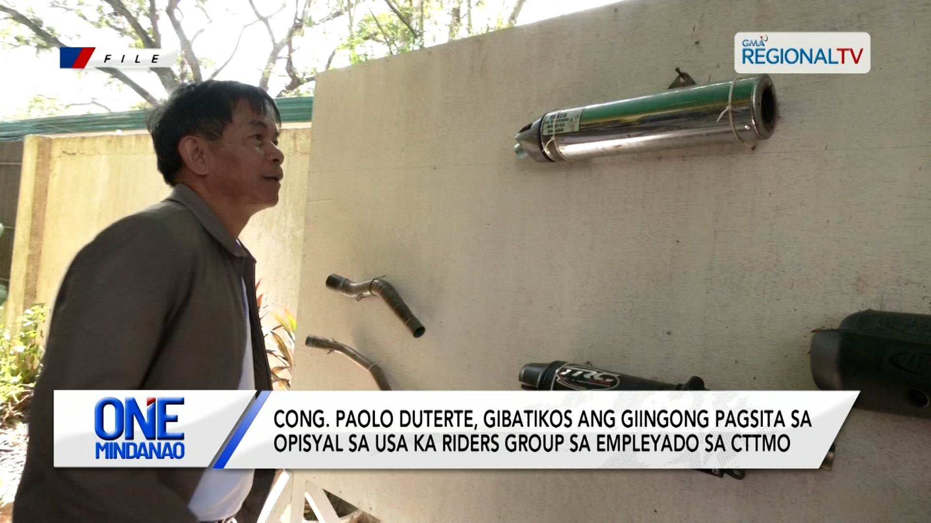 Cong. Paolo Duterte, gibatikos ang labaw sa Road Safety Advocates of the Philippines | One Mindanao