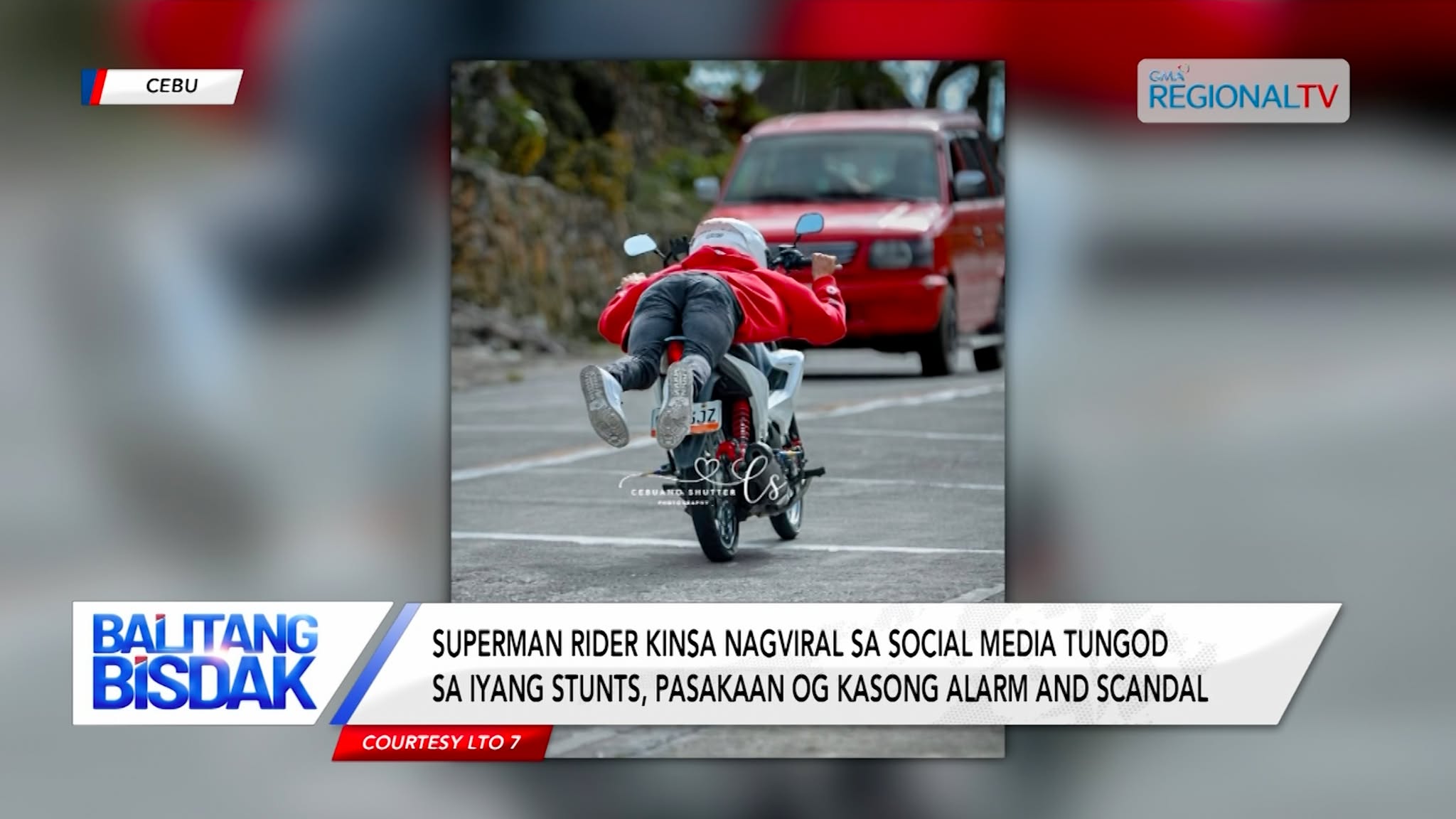 Superman Rider nga Nag-stunt sa TCH Balamban, Pasakaan og Kaso | Balitang Bisdak