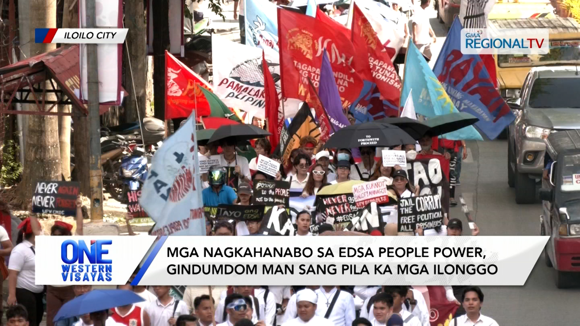 Linibo ka mga Ilonggo, nagtipon kadungan sang pagdumdom sang EDSA People Power | One Western Visayas