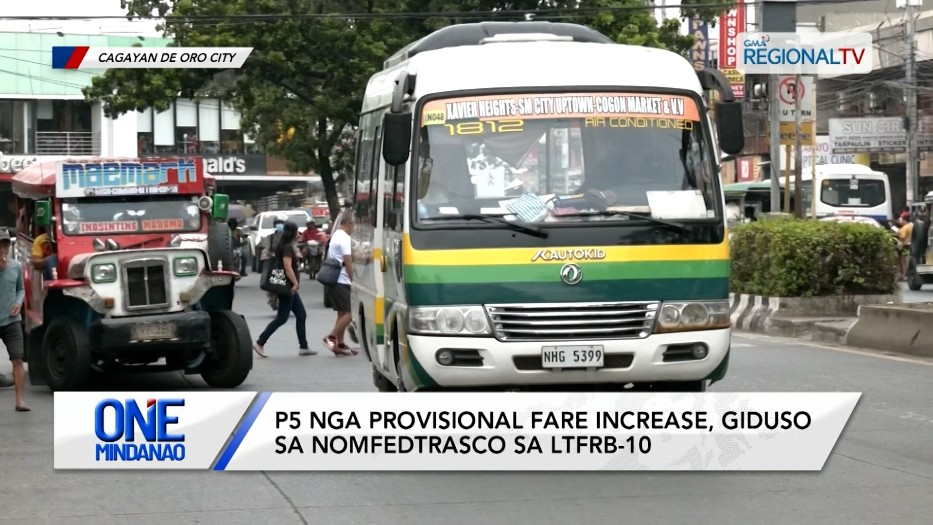 P5 nga provisional fare increase, giduso sa NOMFEDTRASCO | One Mindanao