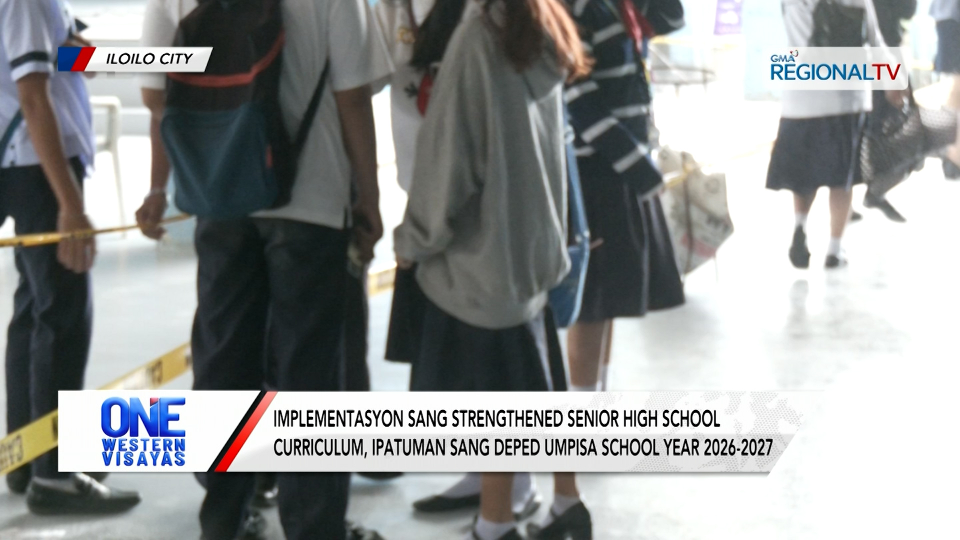 Strengthened Senior High School Curriculum, ipatuman  sa SY 2026-2027 | One Western Visayas