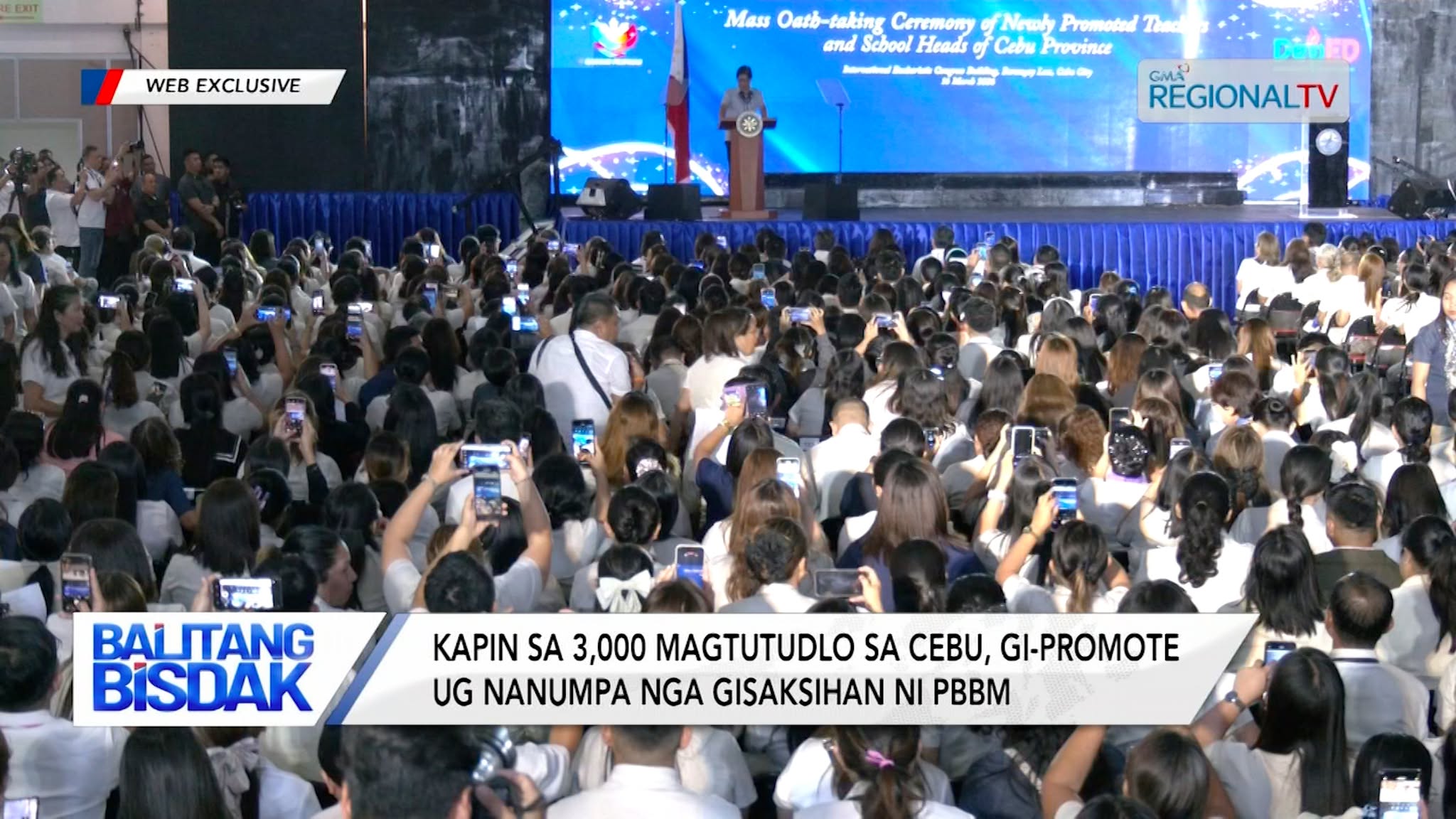 Kapin 3,000 Magtutudlo sa Cebu Province, Gihatagan og Promotion ni PBBM | Balitang Bisdak