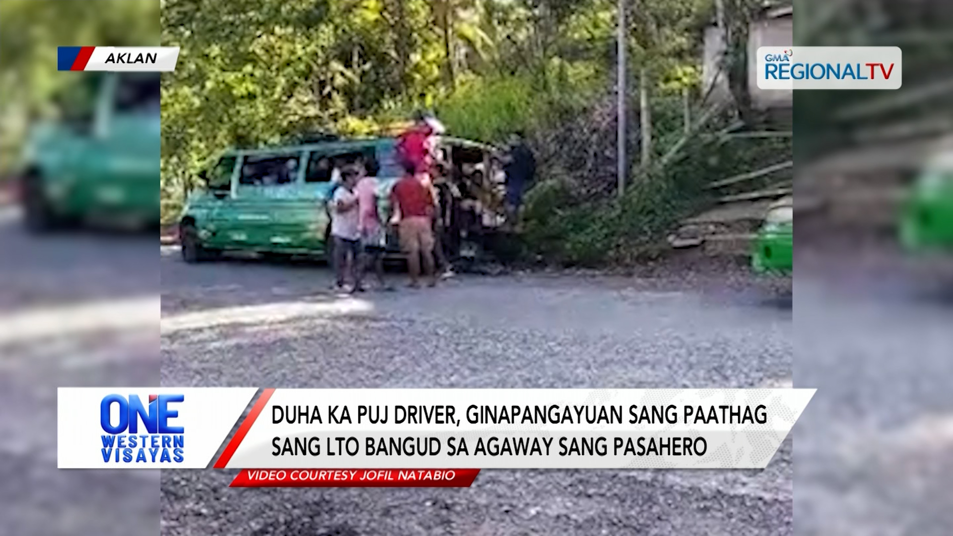 Duha ka PUJ driver nga nag-inaway sa dalan, ginapangayuan sang paathag sang LTO| One Western Visayas