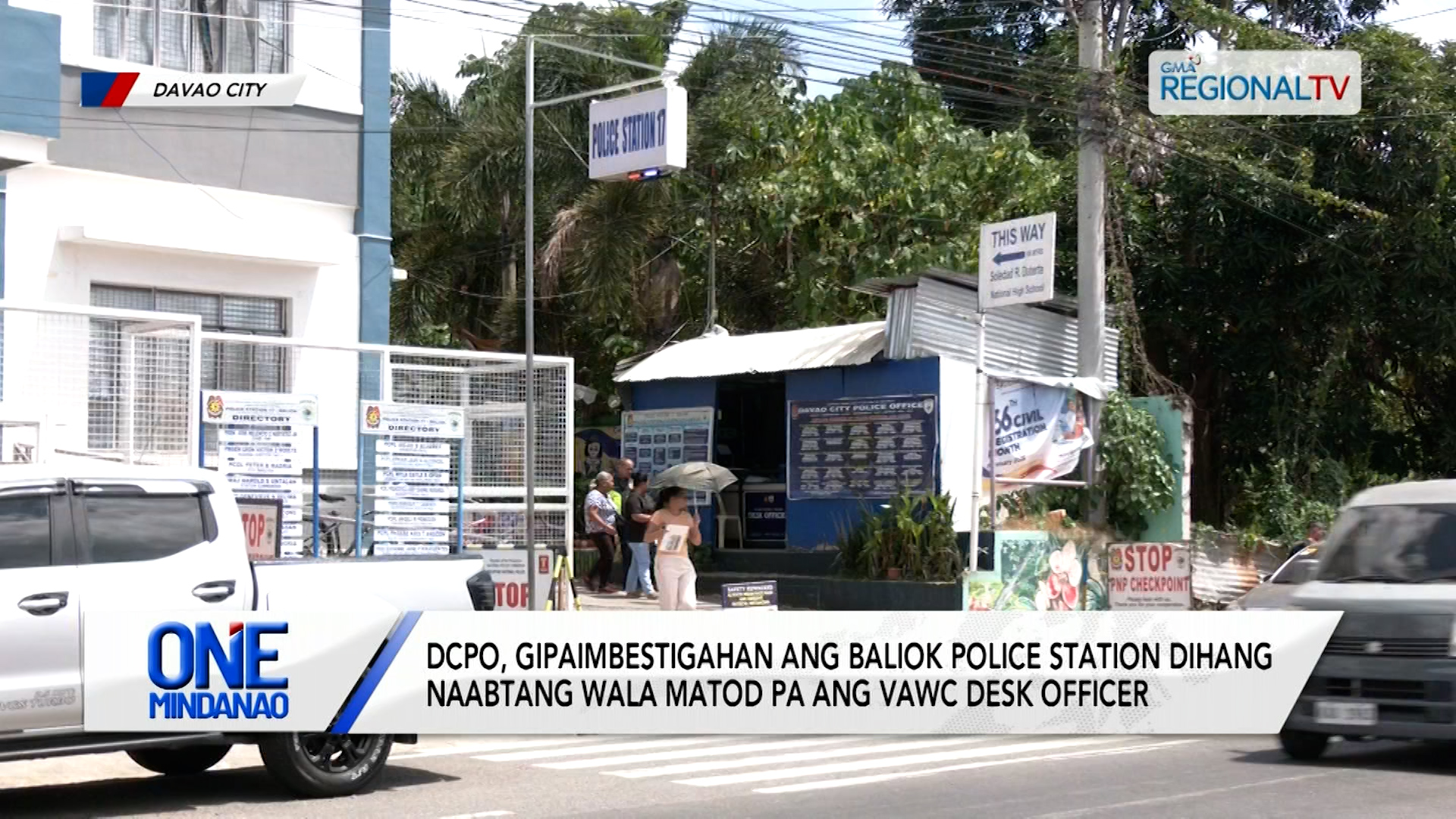DCPO, gipaimbestigahan ang Baliok Police Station | One Mindanao