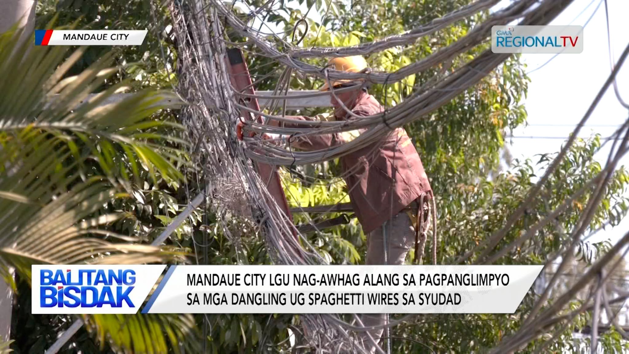 Mandaue City LGU, nag-awhag alang sa Paglimpyo sa Spaghetti Wires | Balitang Bisdak