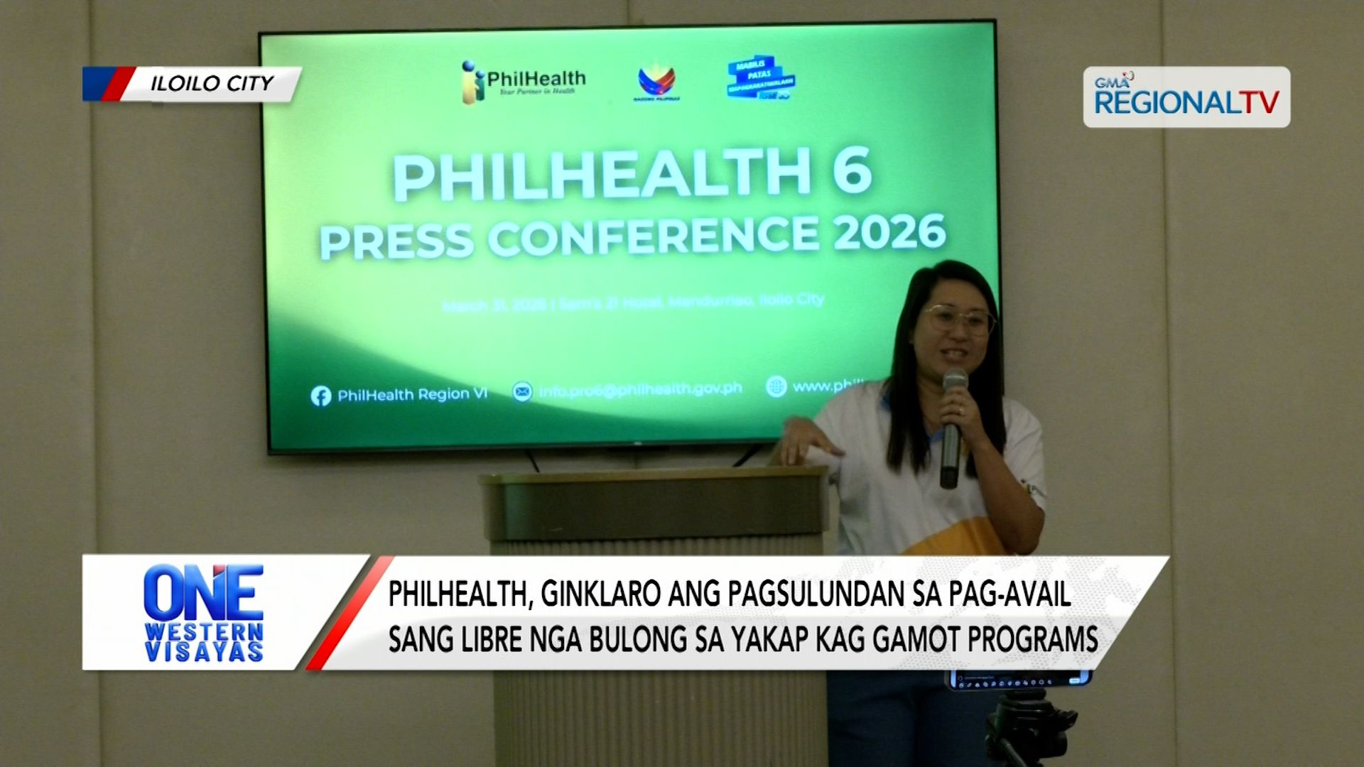 PHILHEALTH, ginklaro ang pagsulundan sa pag-avail sang libre nga bulong | One Western Visayas