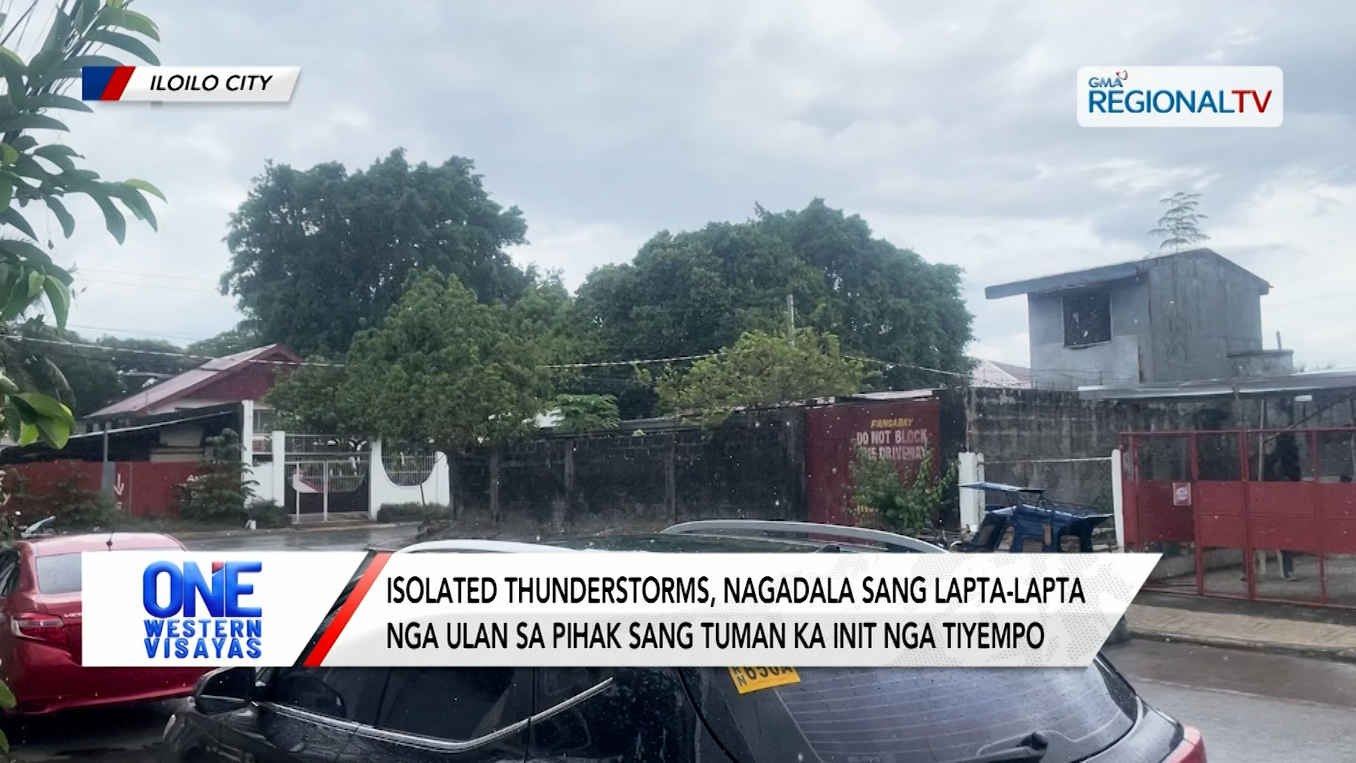 Isolated thunderstorms nagadala sang lapta-lapta nga ulan sa mainit nga tiyempo| One Western Visayas