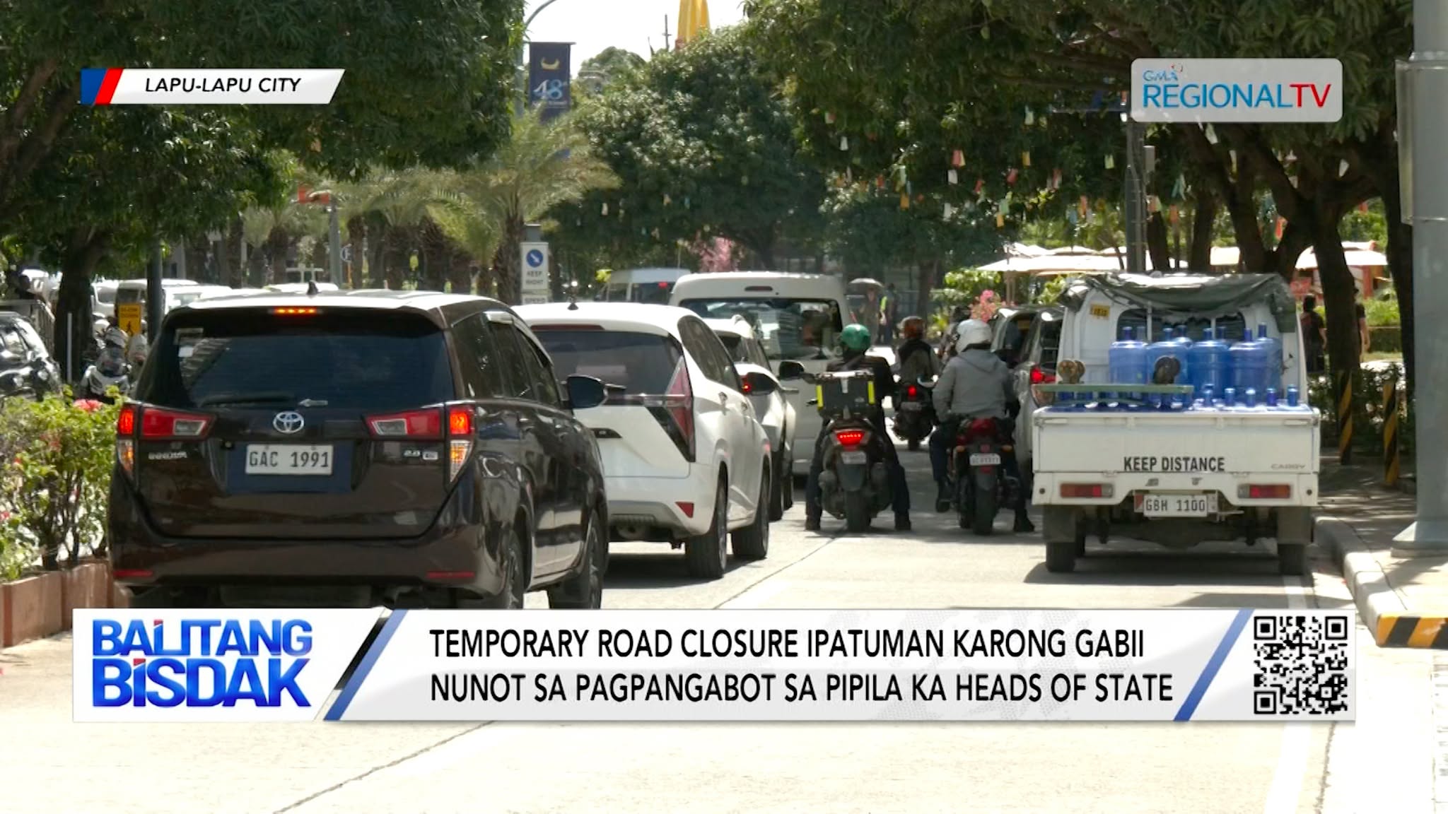 Temporary Road Closure Gipatuman sa pagpangabot sa Pipila ka Heads of State | Balitang Bisdak