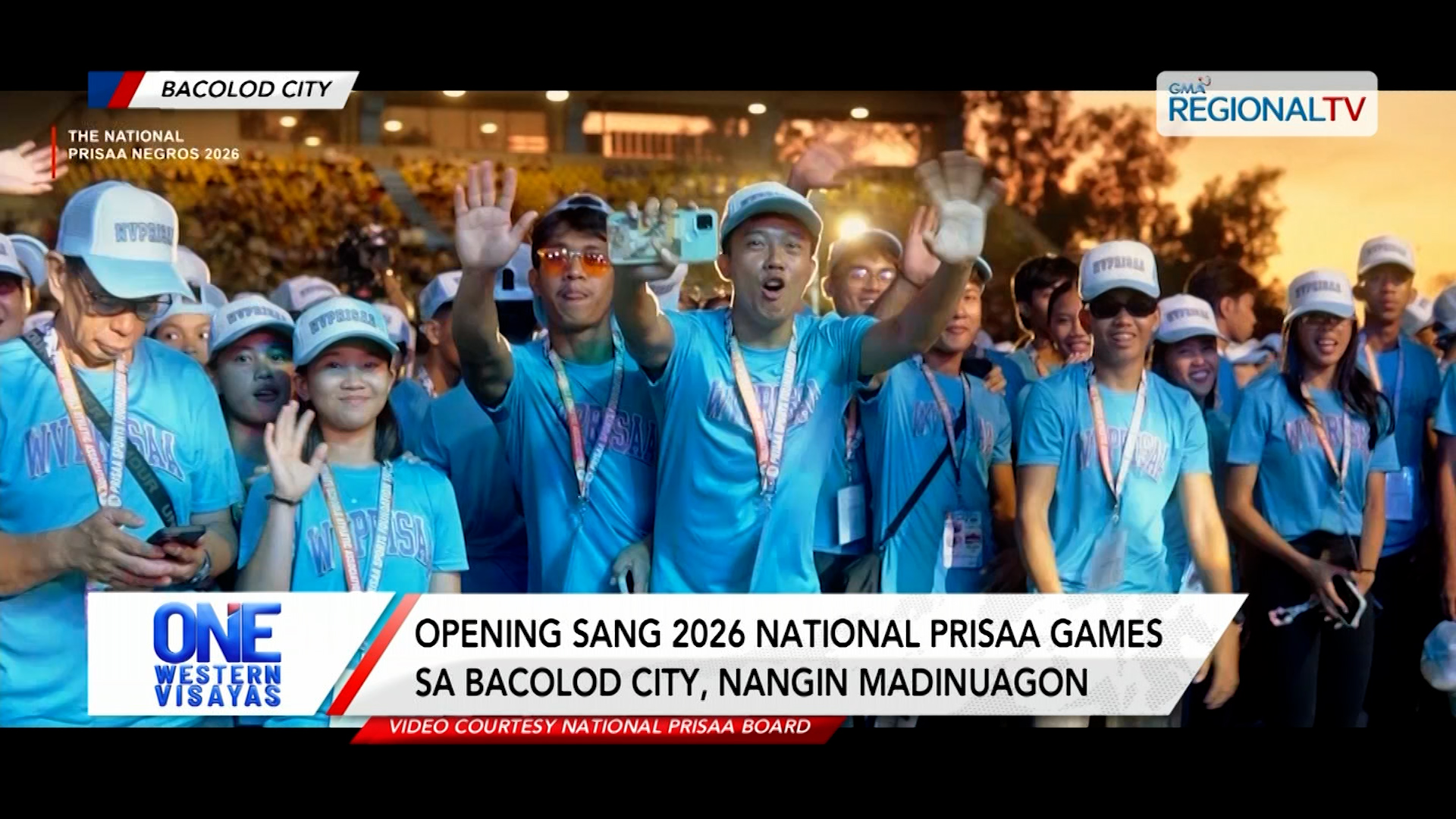 Opening sang 2026 National PRISAA games sa Bacolod City, nangin madinuagon | One Western Visayas