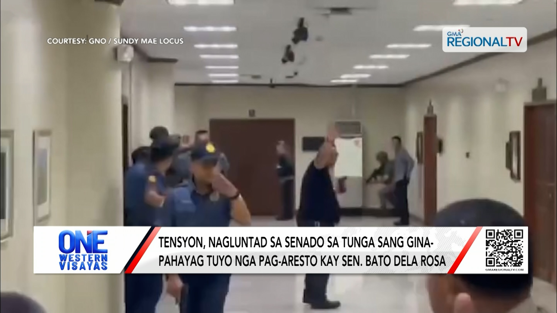 Tensyon, nagluntad sa Senado sa ginapahayag tuyo pag-aresto kay Sen. Dela Rosa | One Western Visayas