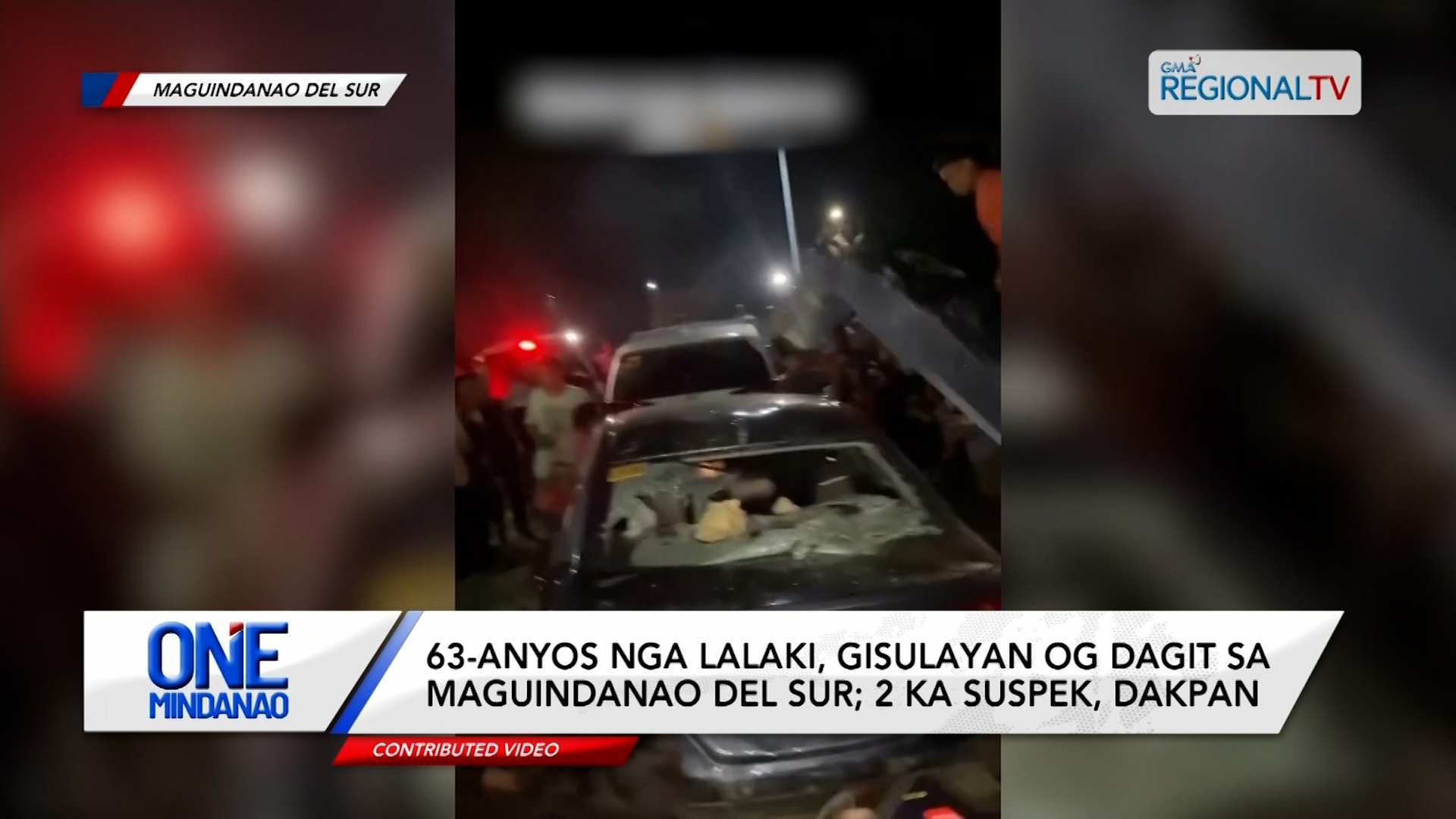 63-anyos nga lalaki, gisulayan og dagit sa Maguindanao del Sur I One Mindanao