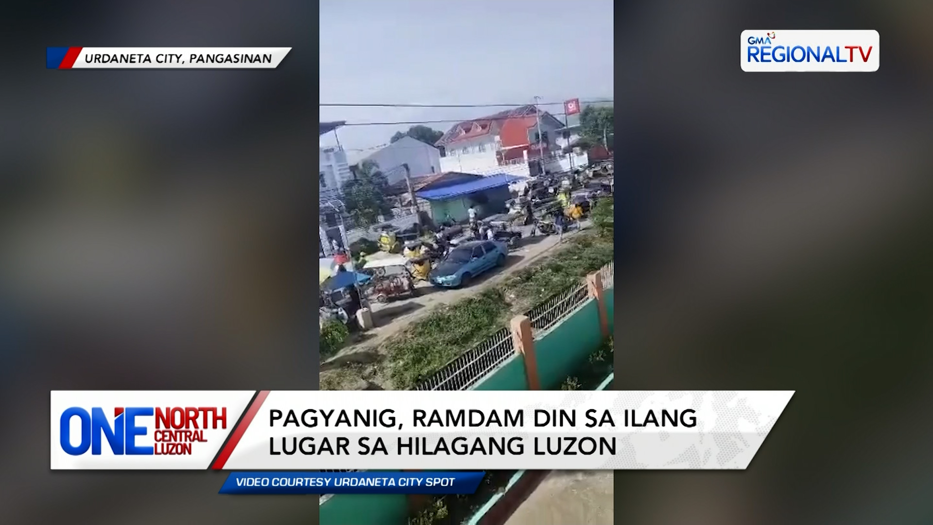 Pugo, La Union, niyanig ng magnitude 4.5 na lindol kaninang 2:33PM | One North Central Luzon