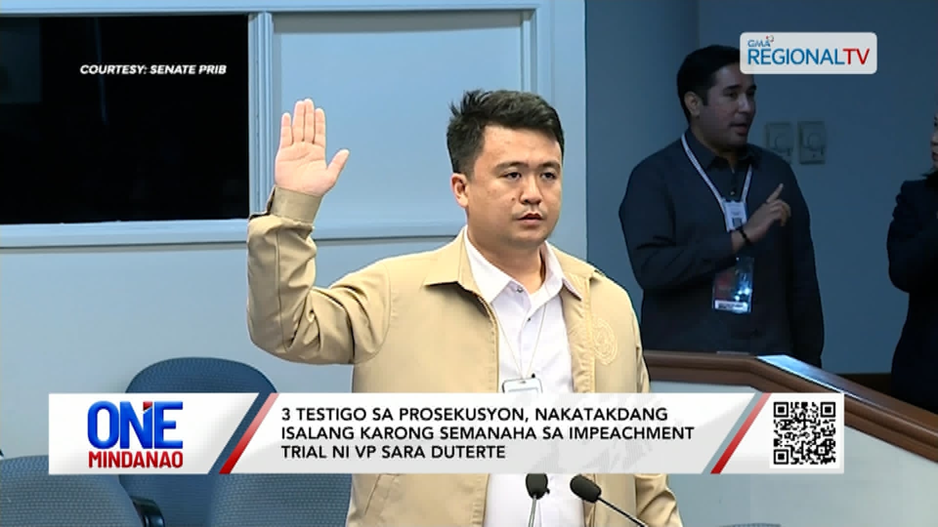 Testigo sa Impeachment Trial I One Mindanao