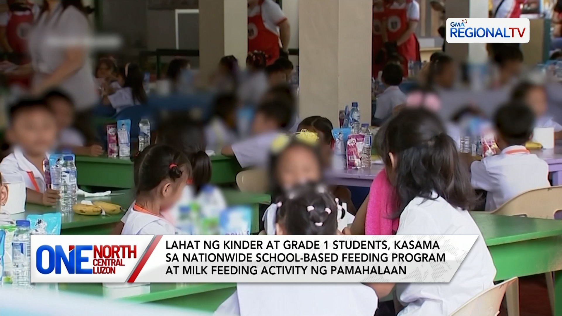 Lahat ng kinder at grade 1 student, kasama sa School-Based Feeding Program | One North Central Luzon