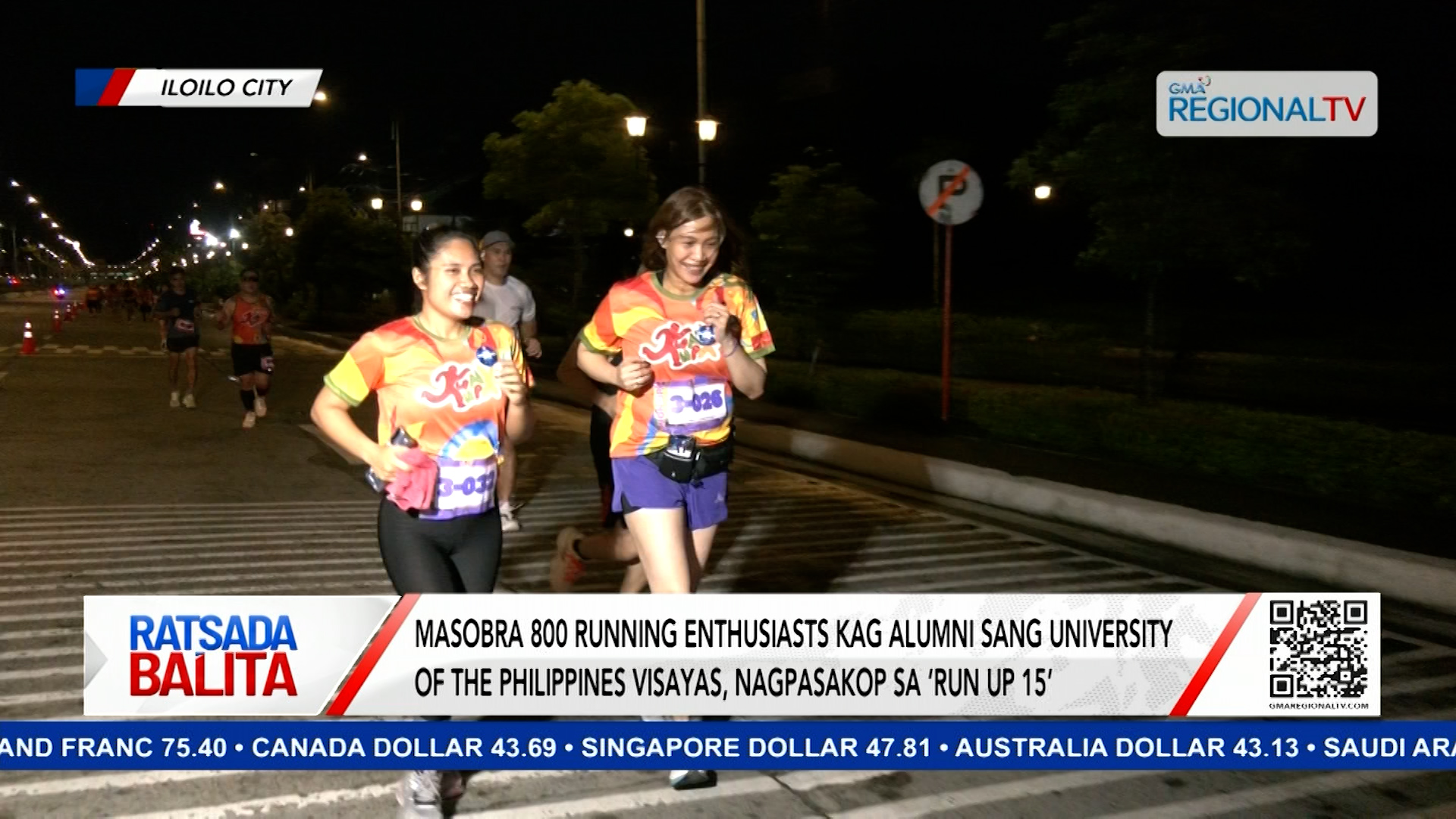 Masobra 800 running enthusiasts kag alumni sang UP Visayas nagpasakop sa ‘Run UP 15’| Ratsada Balita