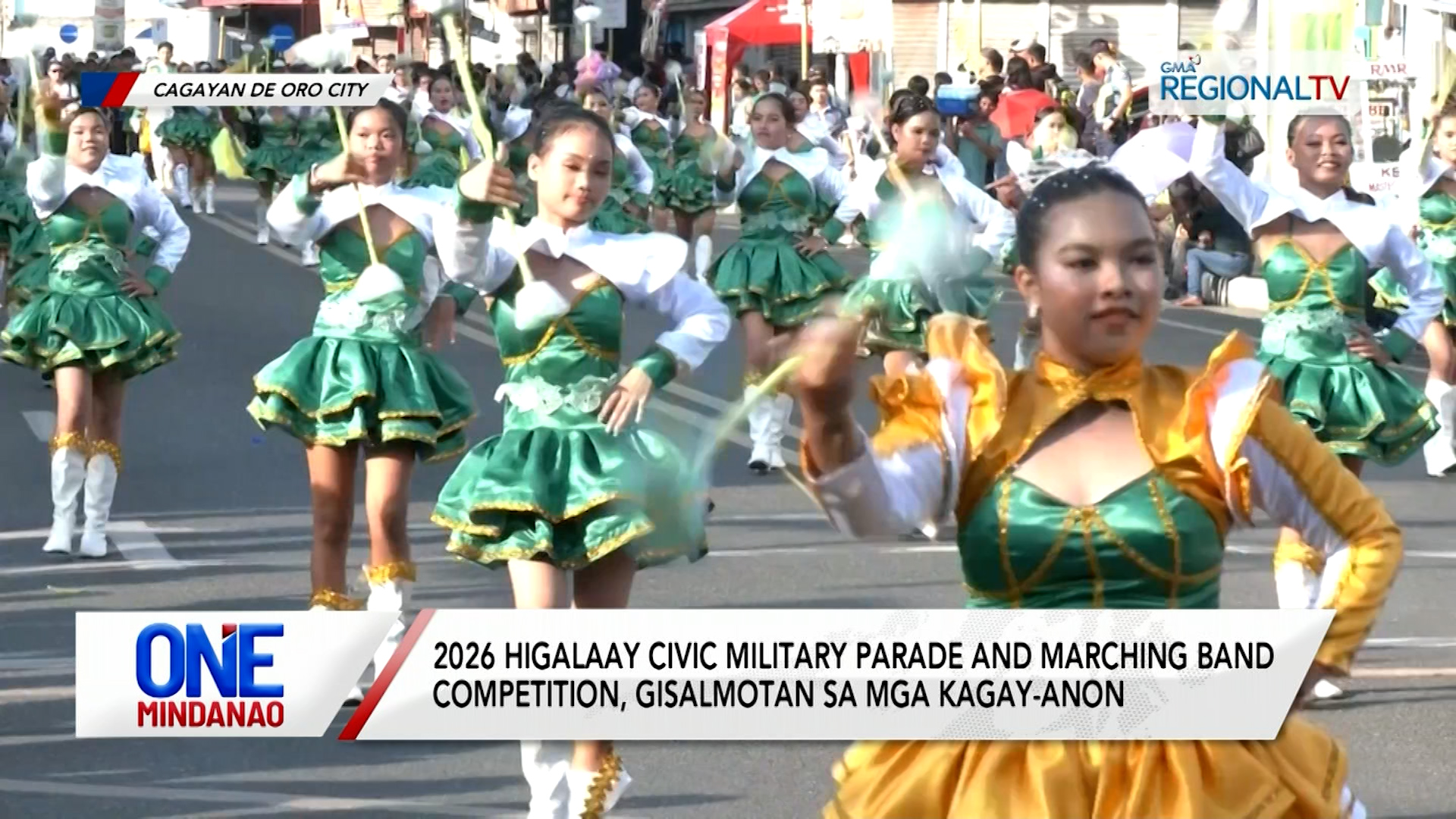 2026 Higalaay Civic Military Parade and Marching Band Competition I One Mindanao