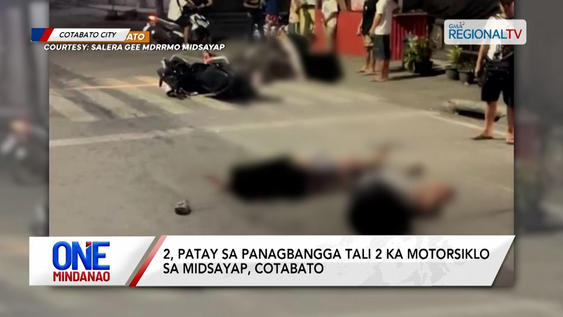 2, patay sa panagbangga tali 2 ka motorsiklo sa Midsayap I One Mindanao