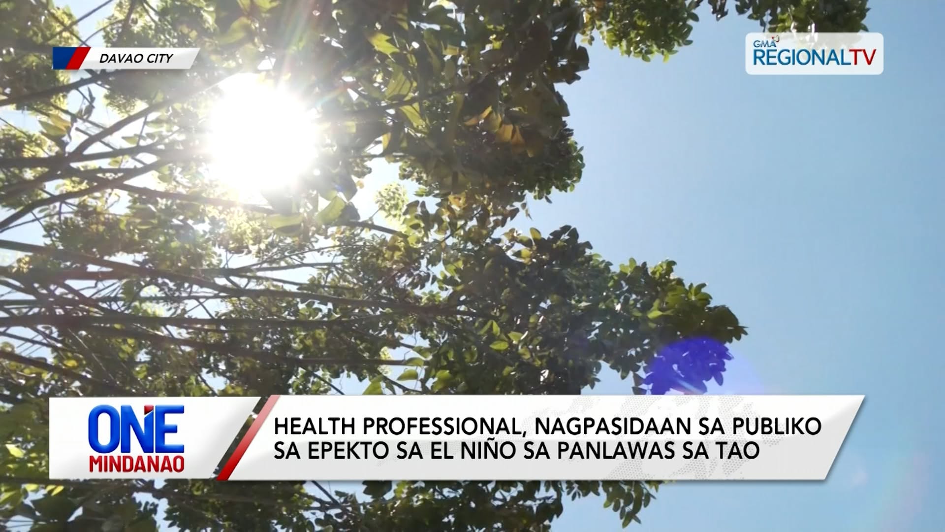 Health professional, nagpasidaan sa epekto sa El Niño I One Mindanao