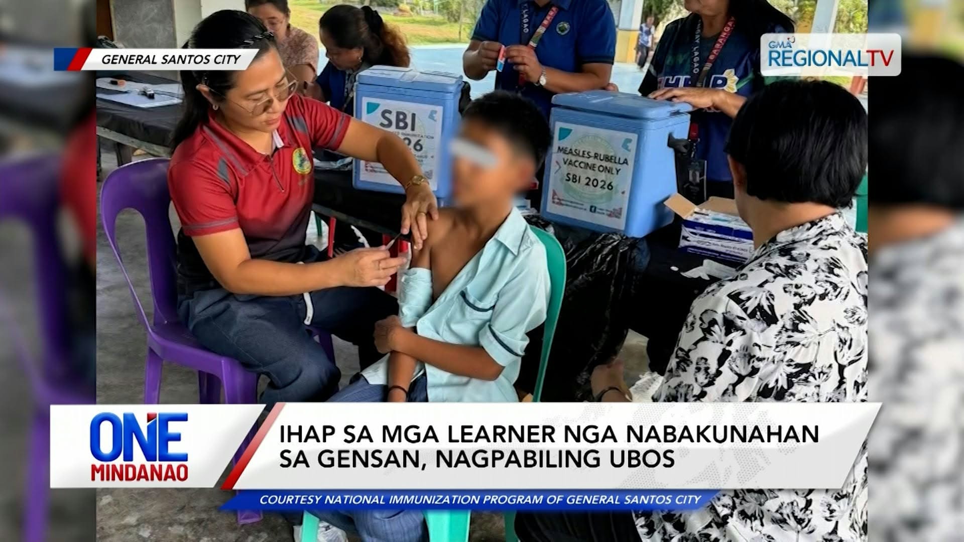 Mga ginikanan, giawhag nga pabakunahan ang ilang mga anak I One Mindanao
