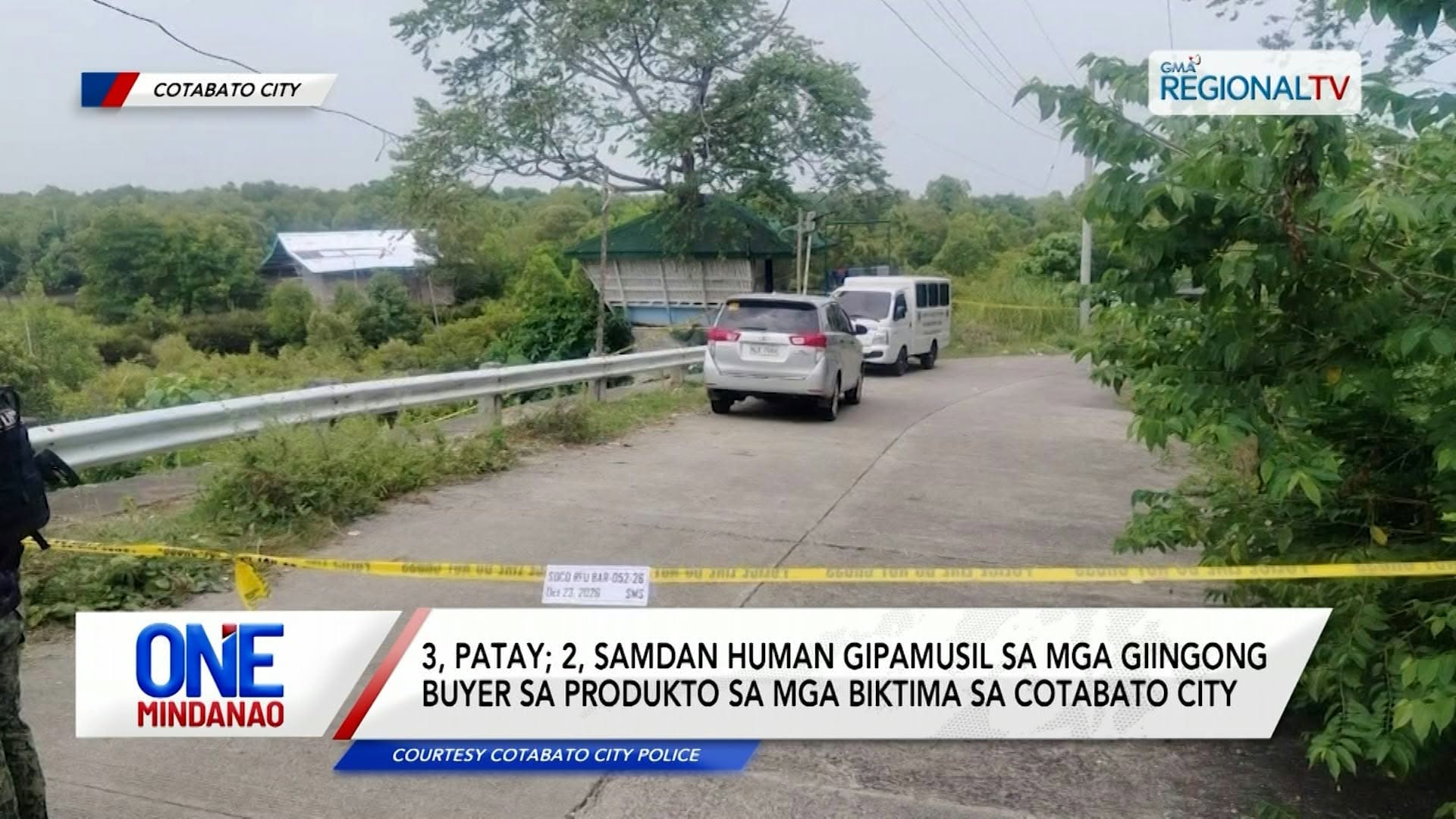 3, patay; 2, samdan human gipamusil sa Cotabato CityI One Mindanao