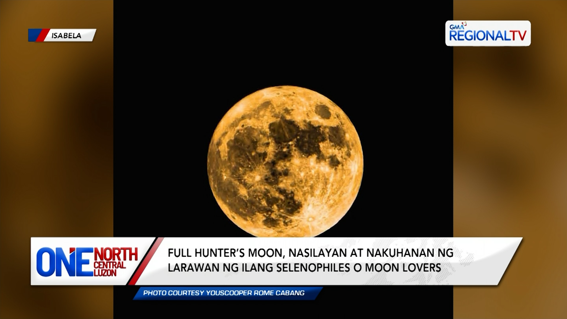 Full hunter’s moon, nasilayan at nakuhanan ng larawan ng selenophiles | One North Central Luzon