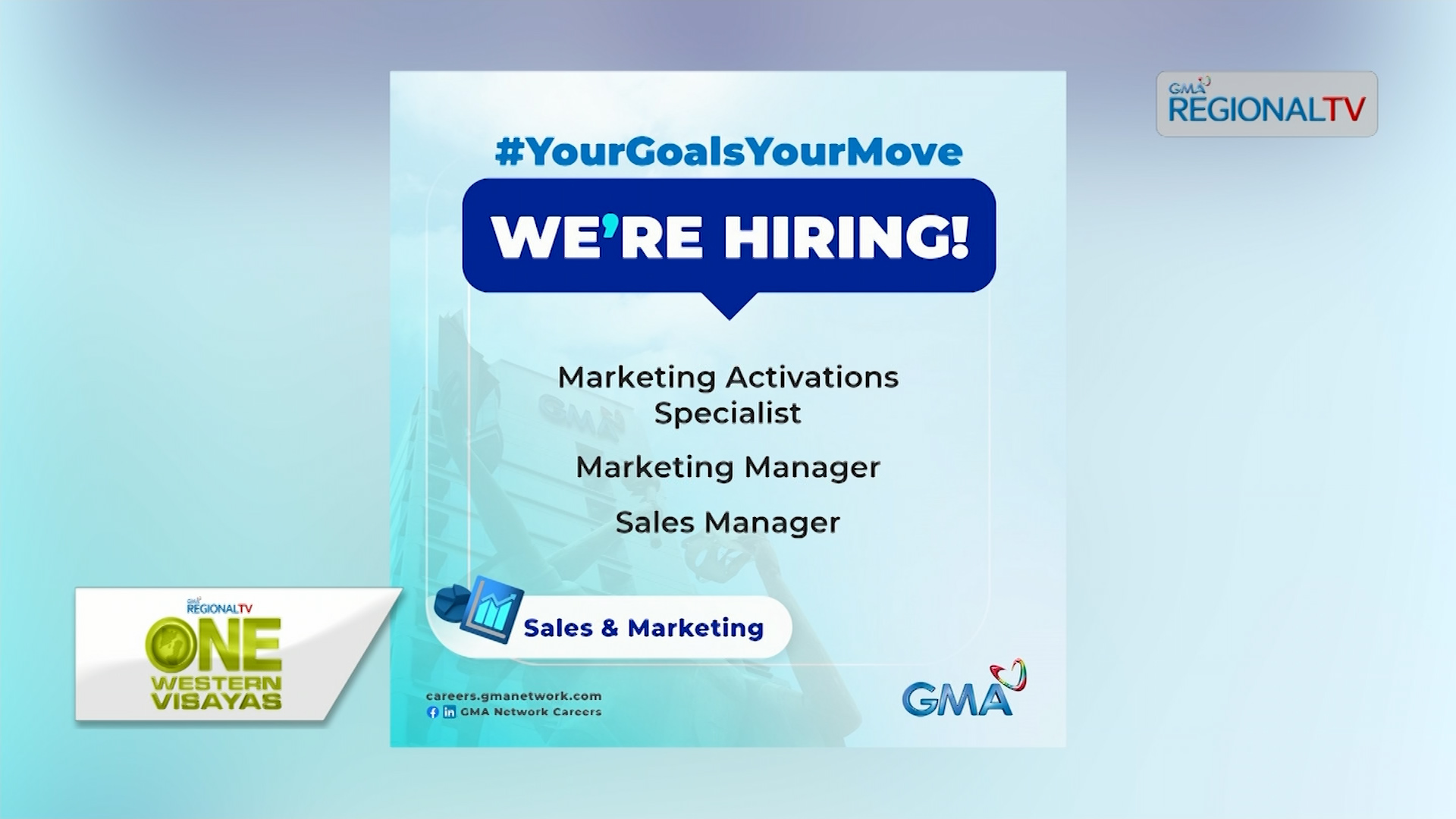 Job vacancies sa GMA Network nga ginatanyag sa mga interesado nga aplikante