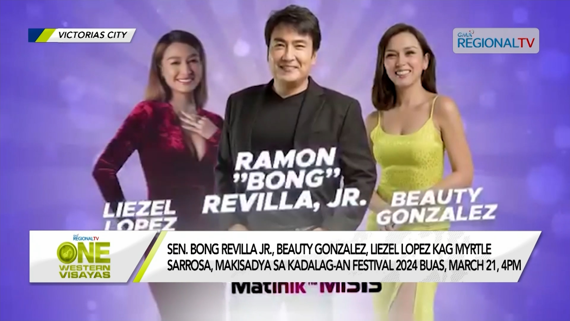 Kapuso Fiesta sa Kadalag-an Festival 2024 buas, March 21, 4pm