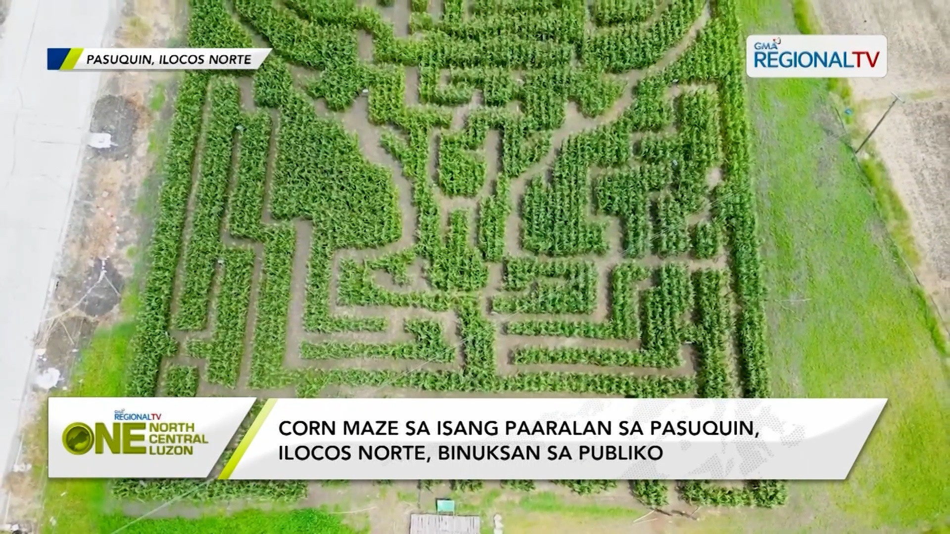 Corn maze, perfect na pasyalan ng mga adventure-seeker