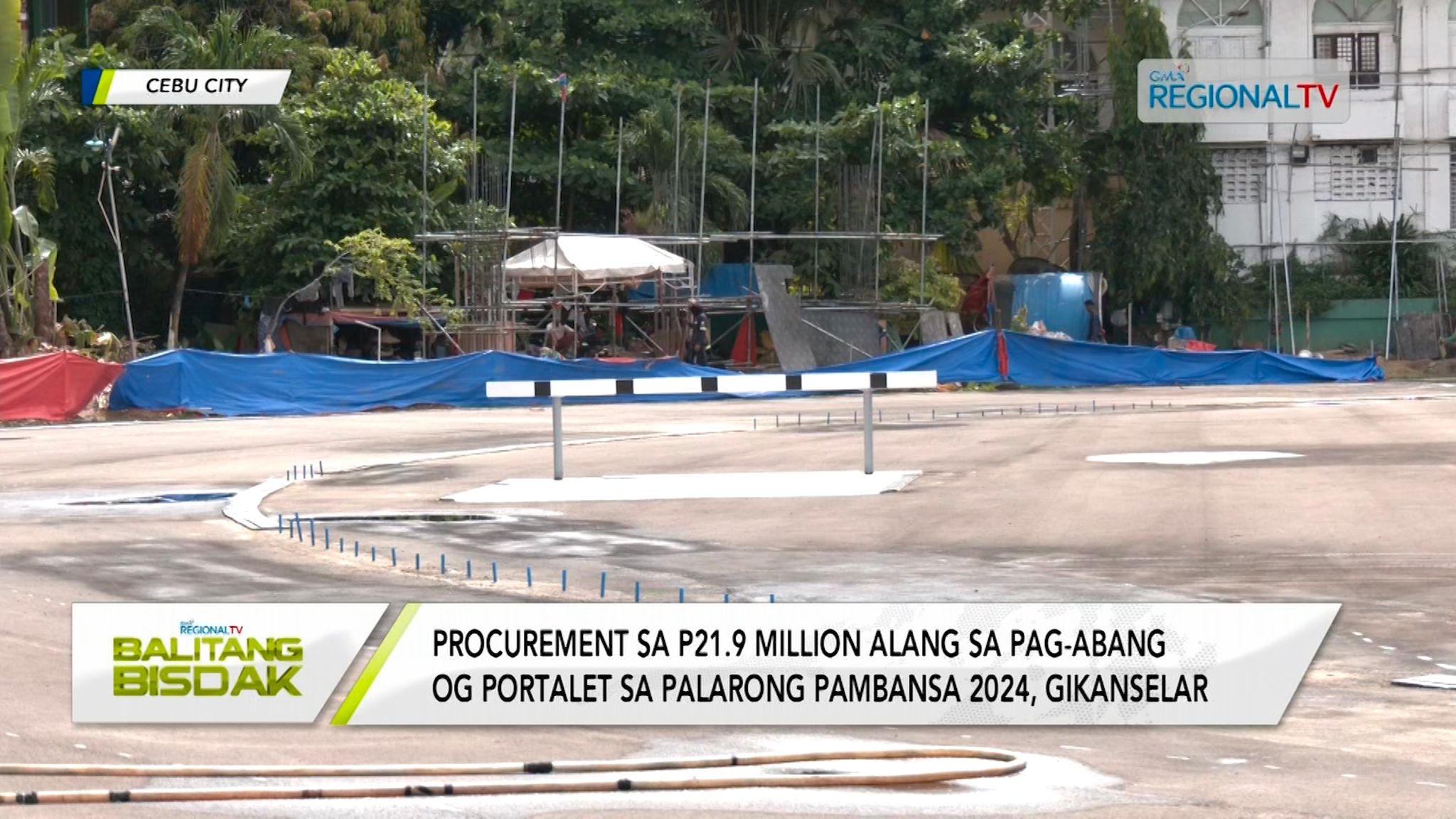 Cebu City Sports Center nga venue sa Palarong Pambansa 2024, gitrabaho pa