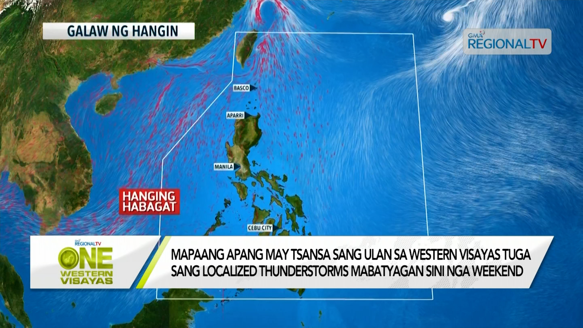 Tsansa sang ulan sa Western Visayas tuga sang localized thunderstorms sa weekend