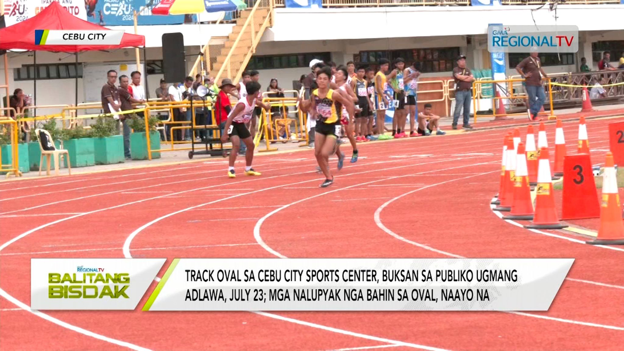 Track oval sa Cebu City Sports Center, buksan na sa publiko