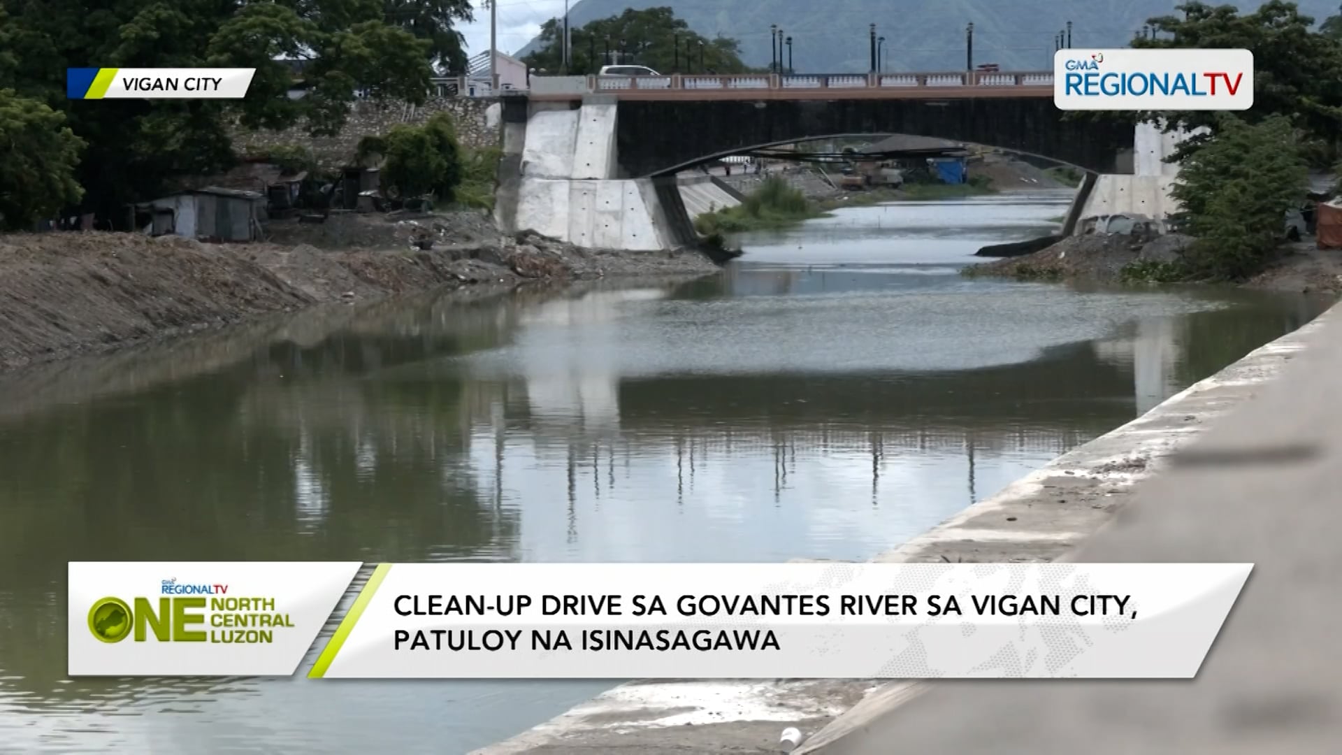 Clean-up drive sa Govantes River sa Vigan City, patuloy na isinasagawa