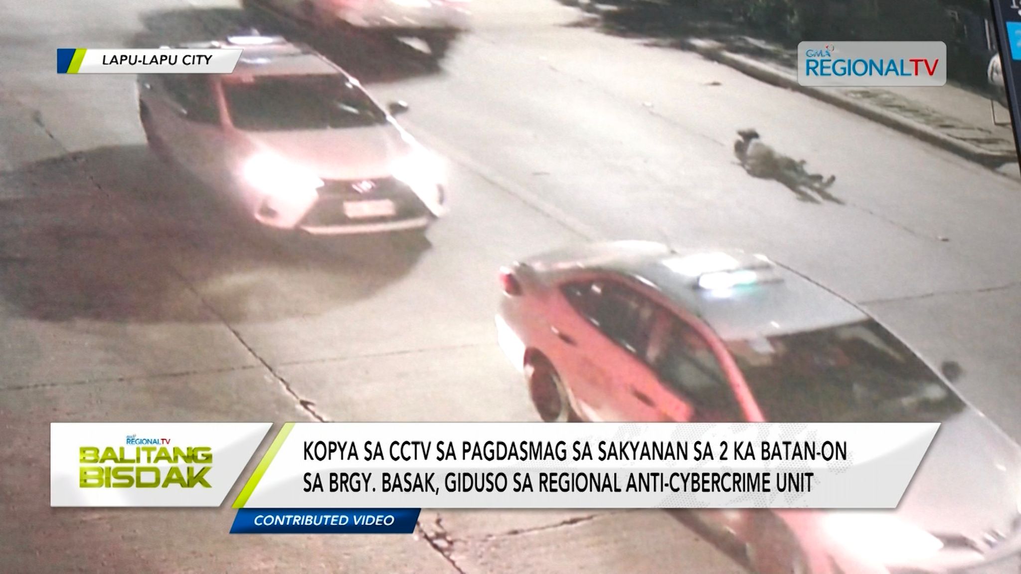 Kopya sa CCTV sa pagbangga sa SUV sa 2 ka batan-on, naduso na sa RACU