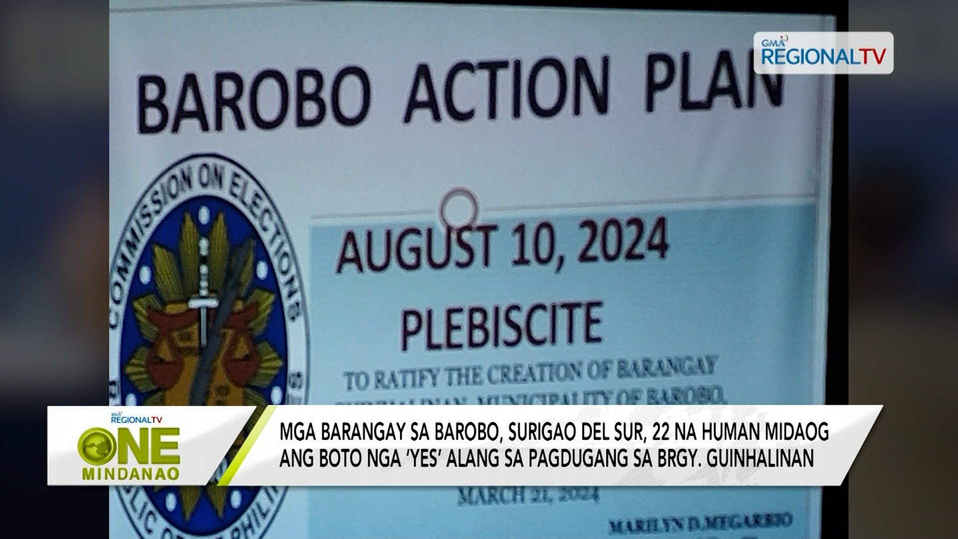 Mga barangay sa Barobo, Surigao del Sur, 22 na