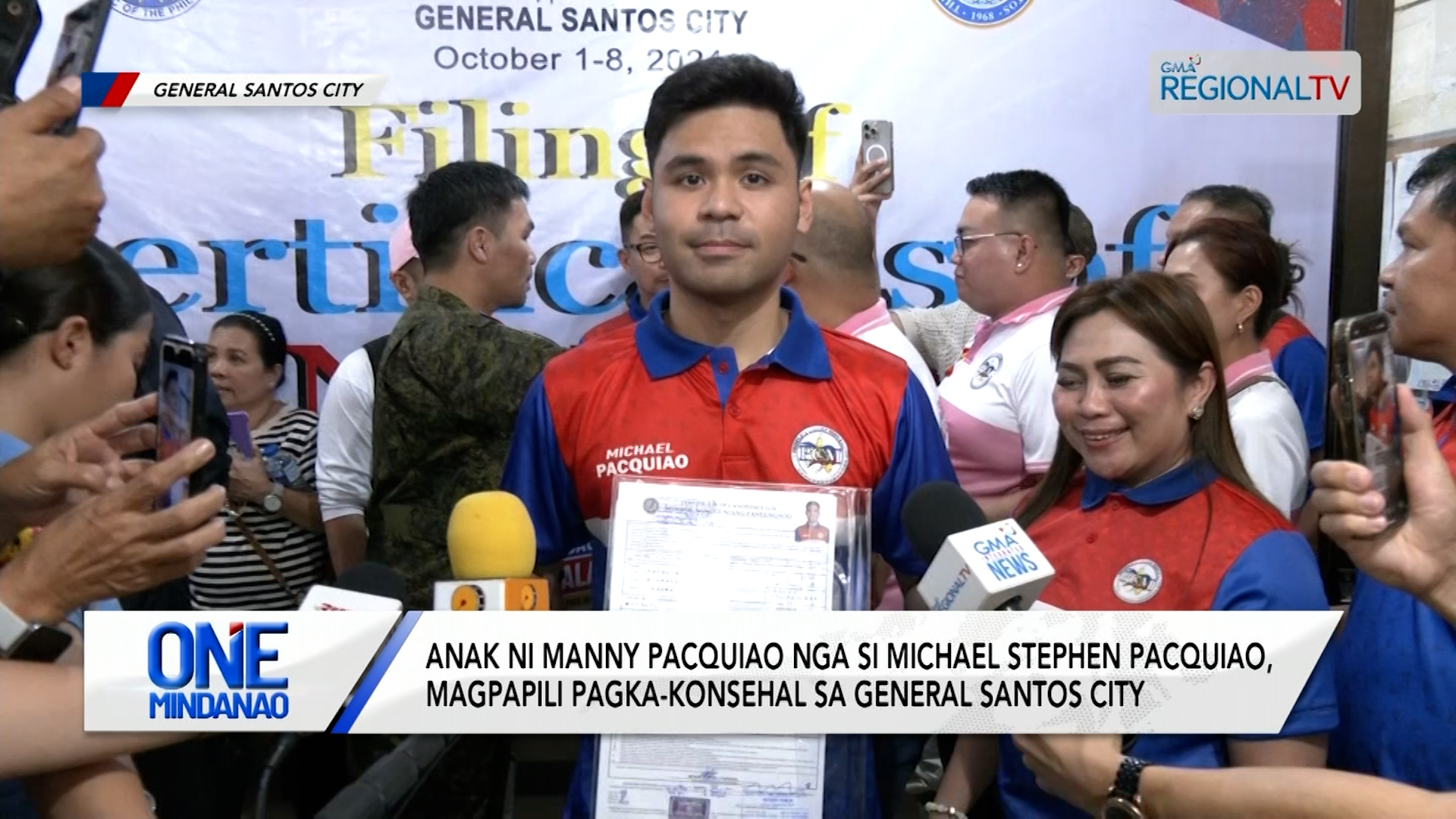 Michael Stephen Pacquiao, magpapili pagkakonsehal sa Gensan.