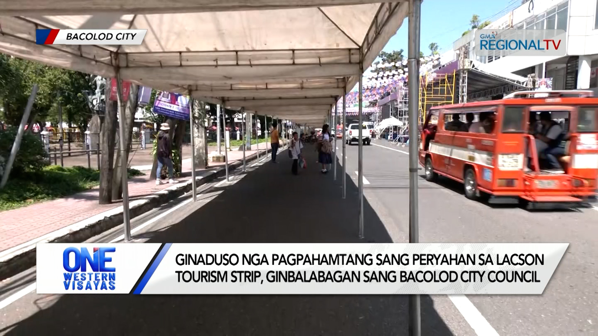 Pagpahamtang sang peryahan sa Lacson street, ginbalabagan sang City Council