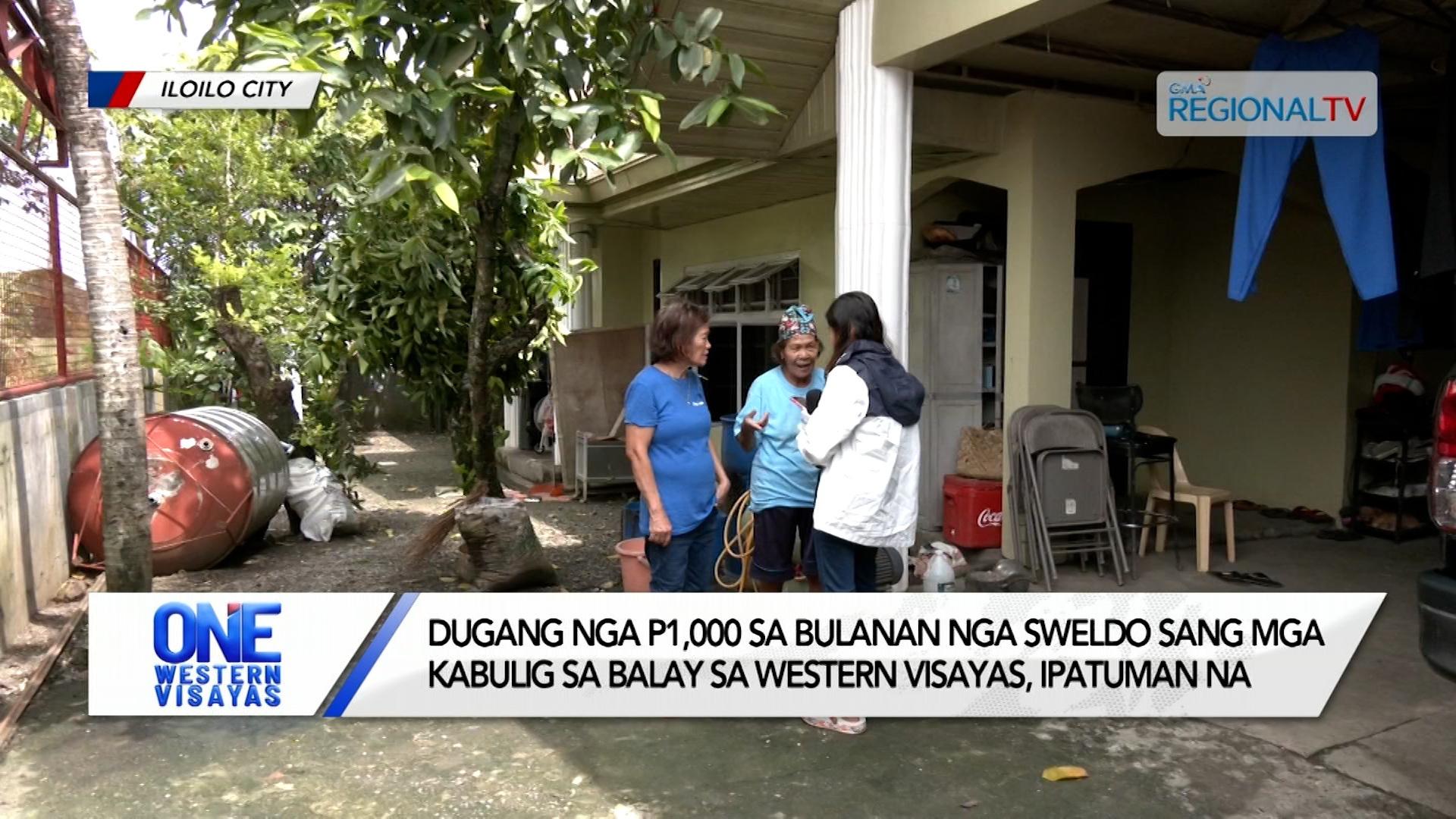 P1,000 dugang sa bulanan nga sweldo sang mga kabulig sa balay sa Western Visayas