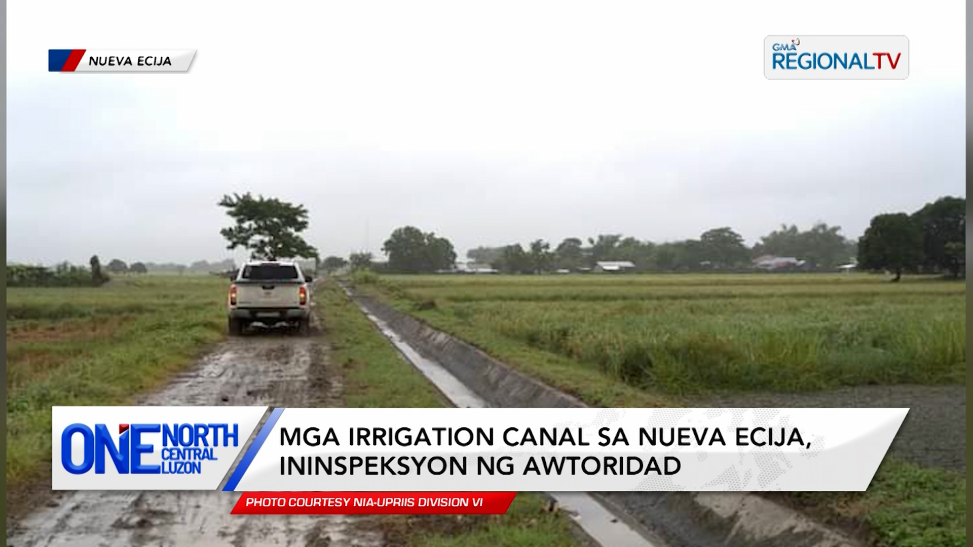 Mga irrigation canal sa Nueva Ecija, ininspeksyon