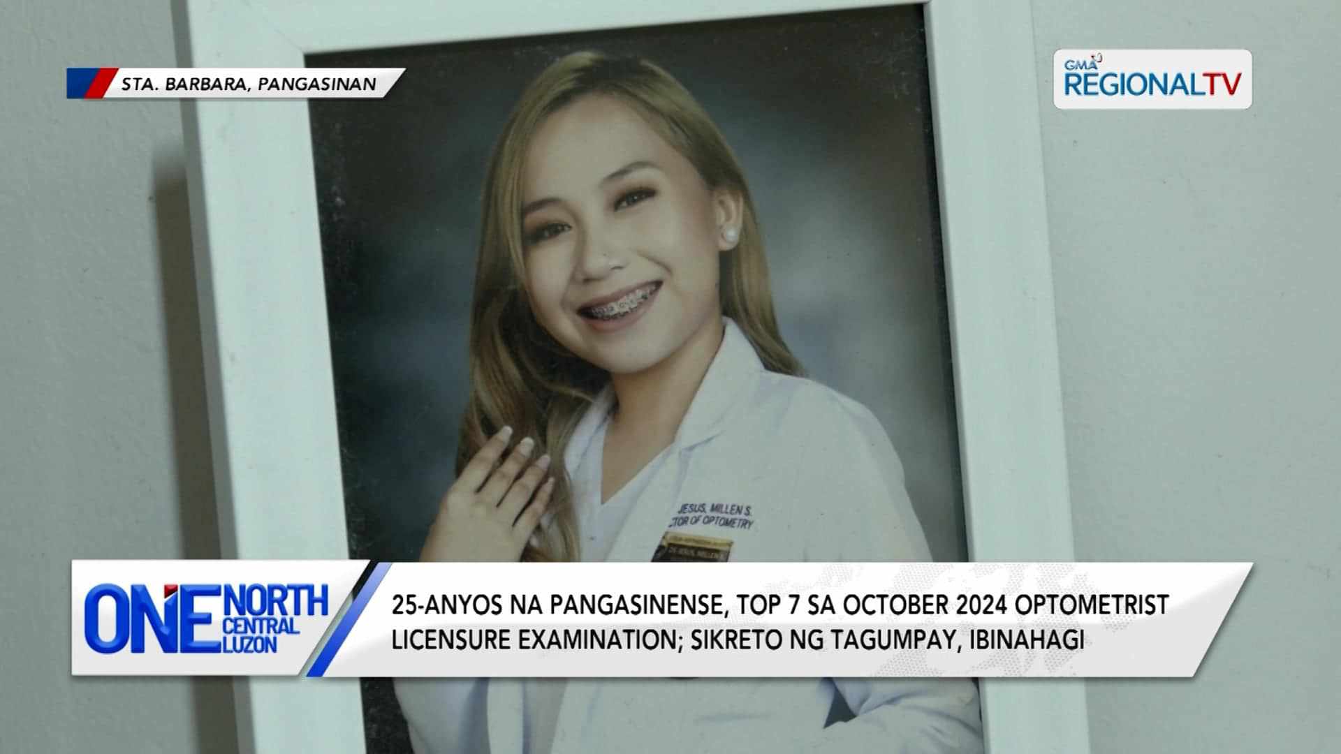 25-anyos na Pangasinense, top 7 sa October 2024 Optometrist Licensure Exam