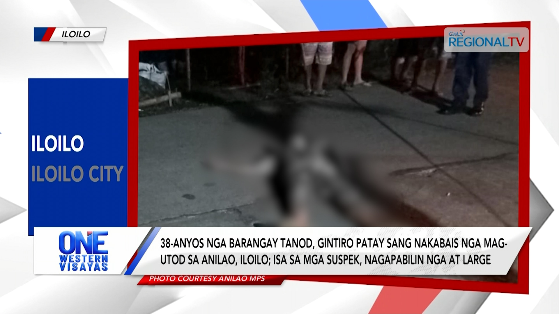 38-anyos nga Barangay Tanod, Gintiro Patay sang Mag-utod sa Anilao, Iloilo