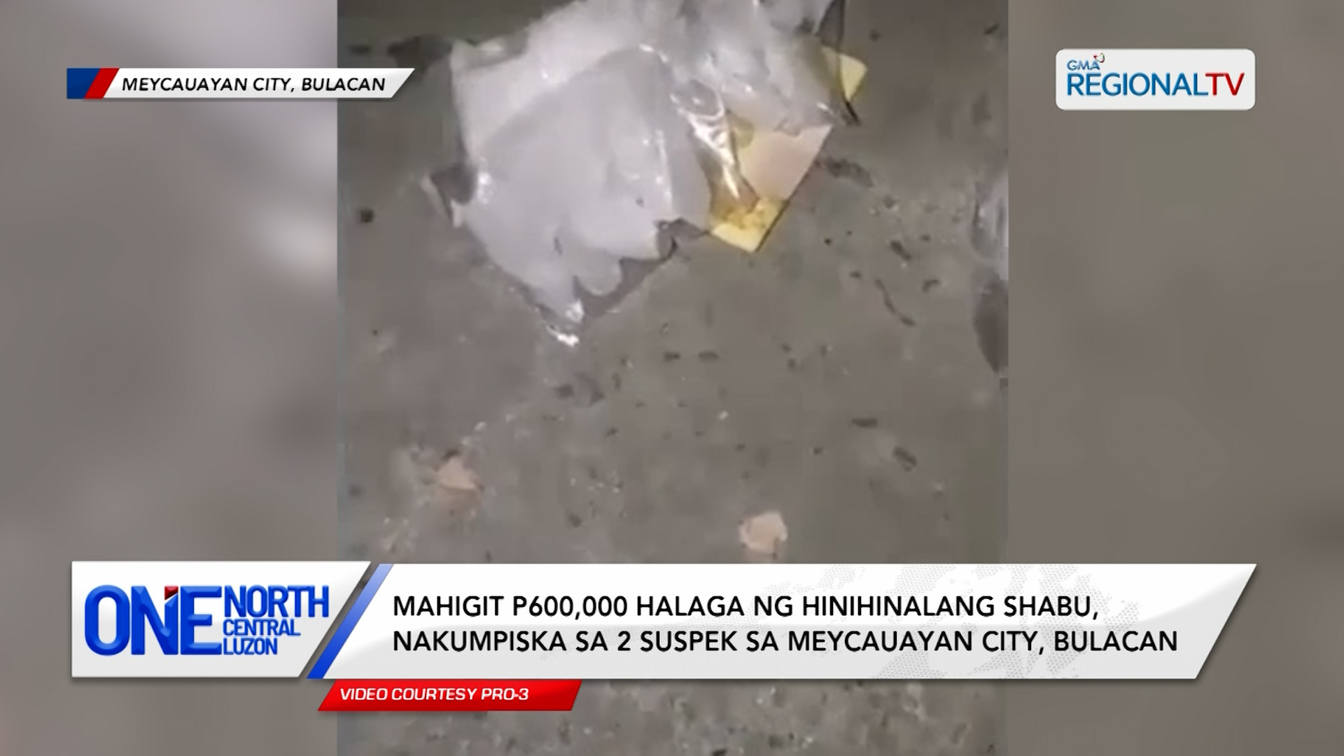 Mahigit P600,000 halaga ng hinihinalang shabu, nakumpiska sa Bulacan