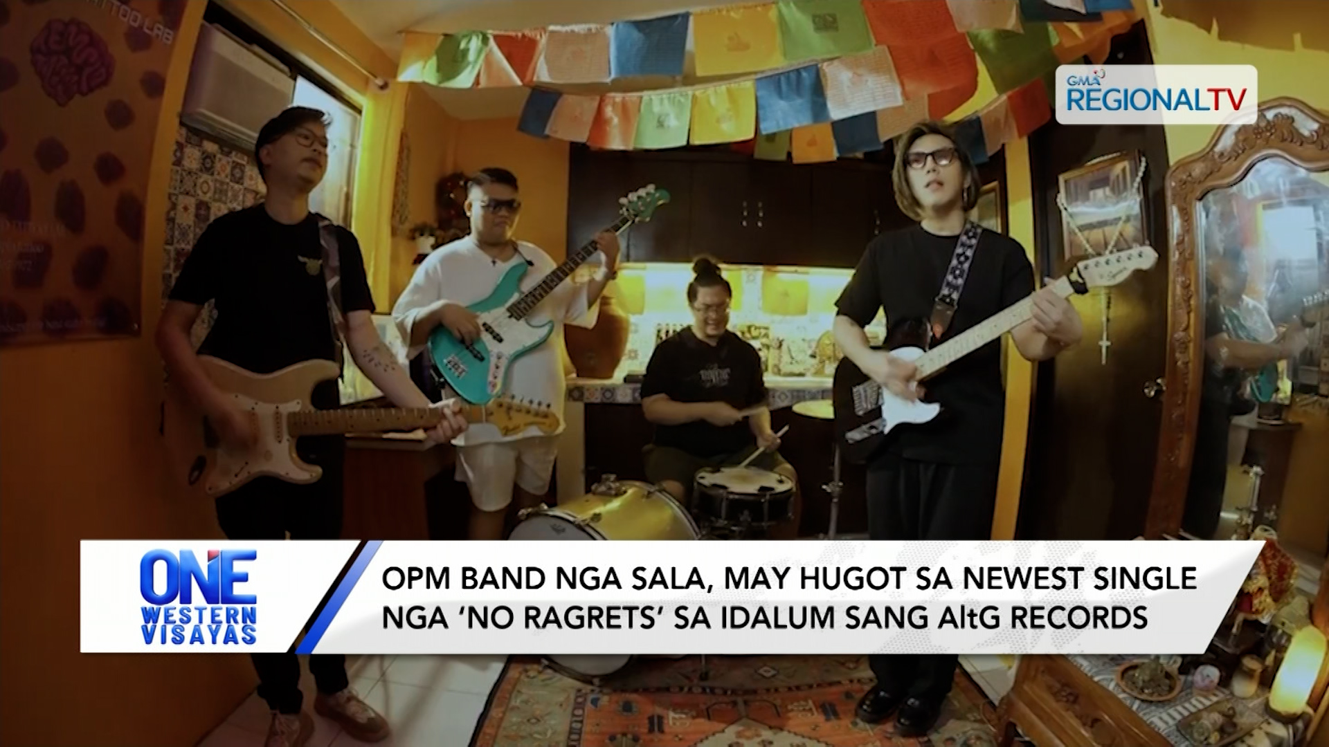 OPM band nga Sala, may  Newest Single nga ‘No Ragrets’
