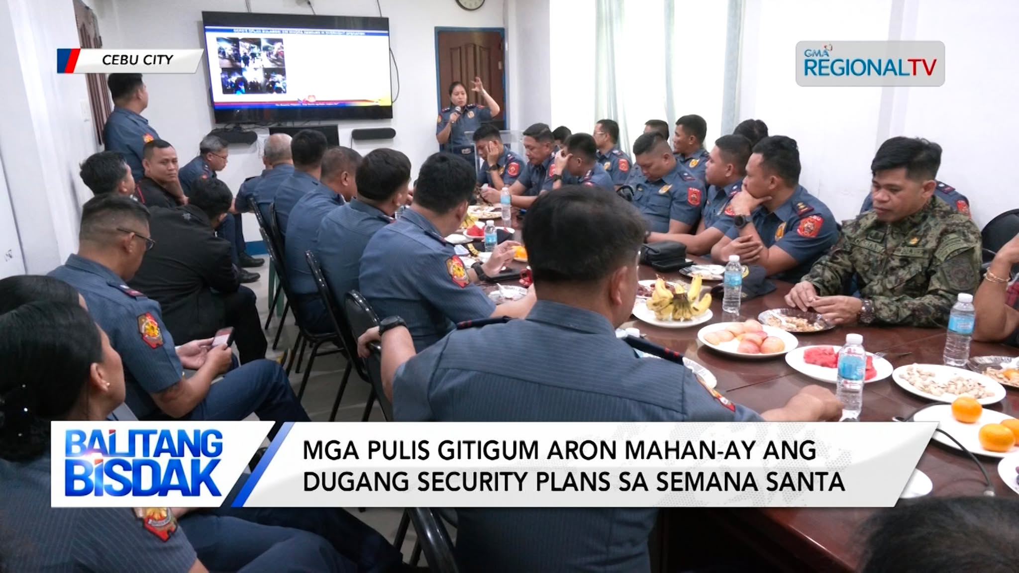 Dugang Pagpangandam sa Seguridad sa Semana Santa