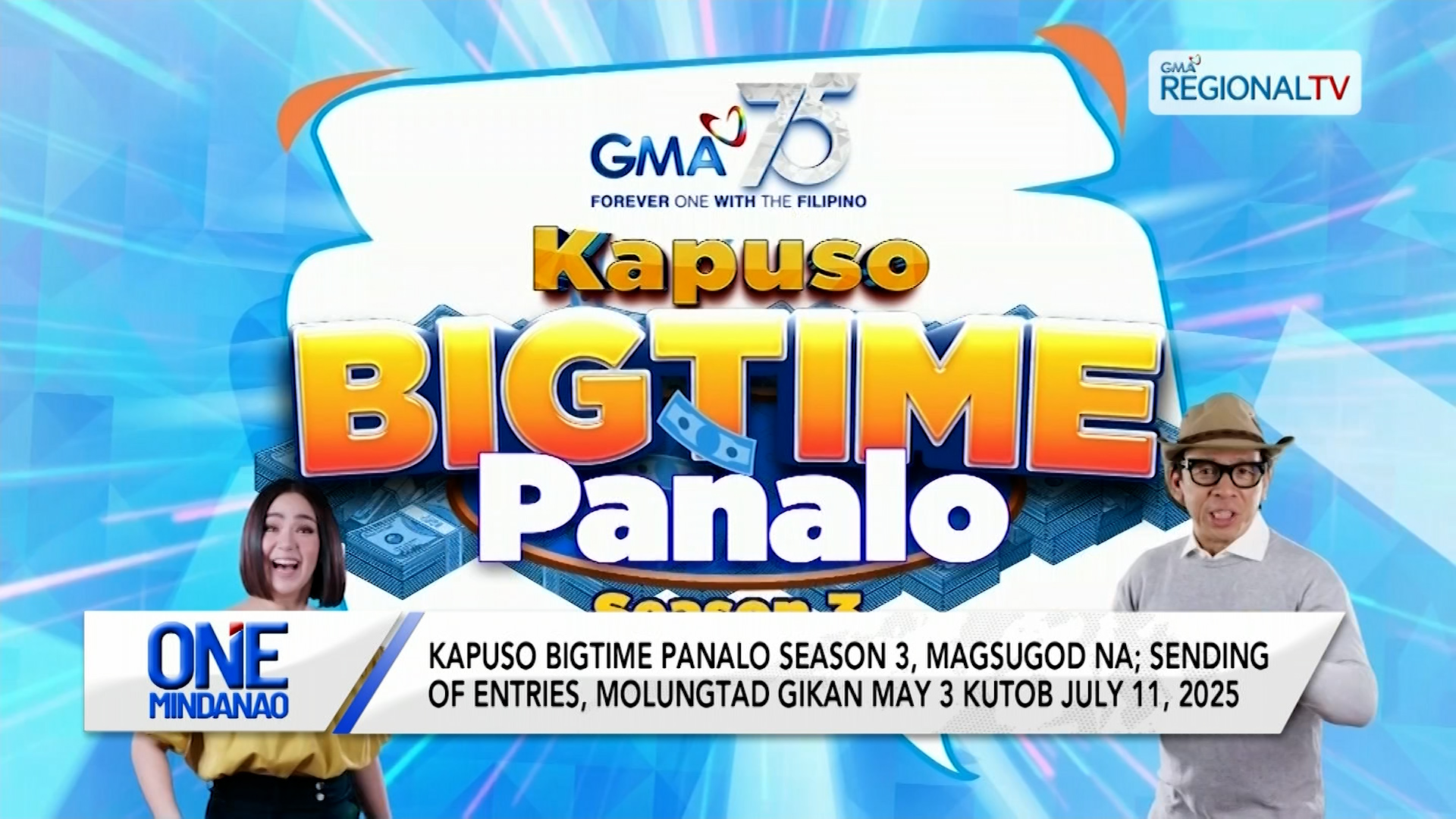 ‘Kapuso Bigtime Panalo’ Season 3, nagsugod na‘