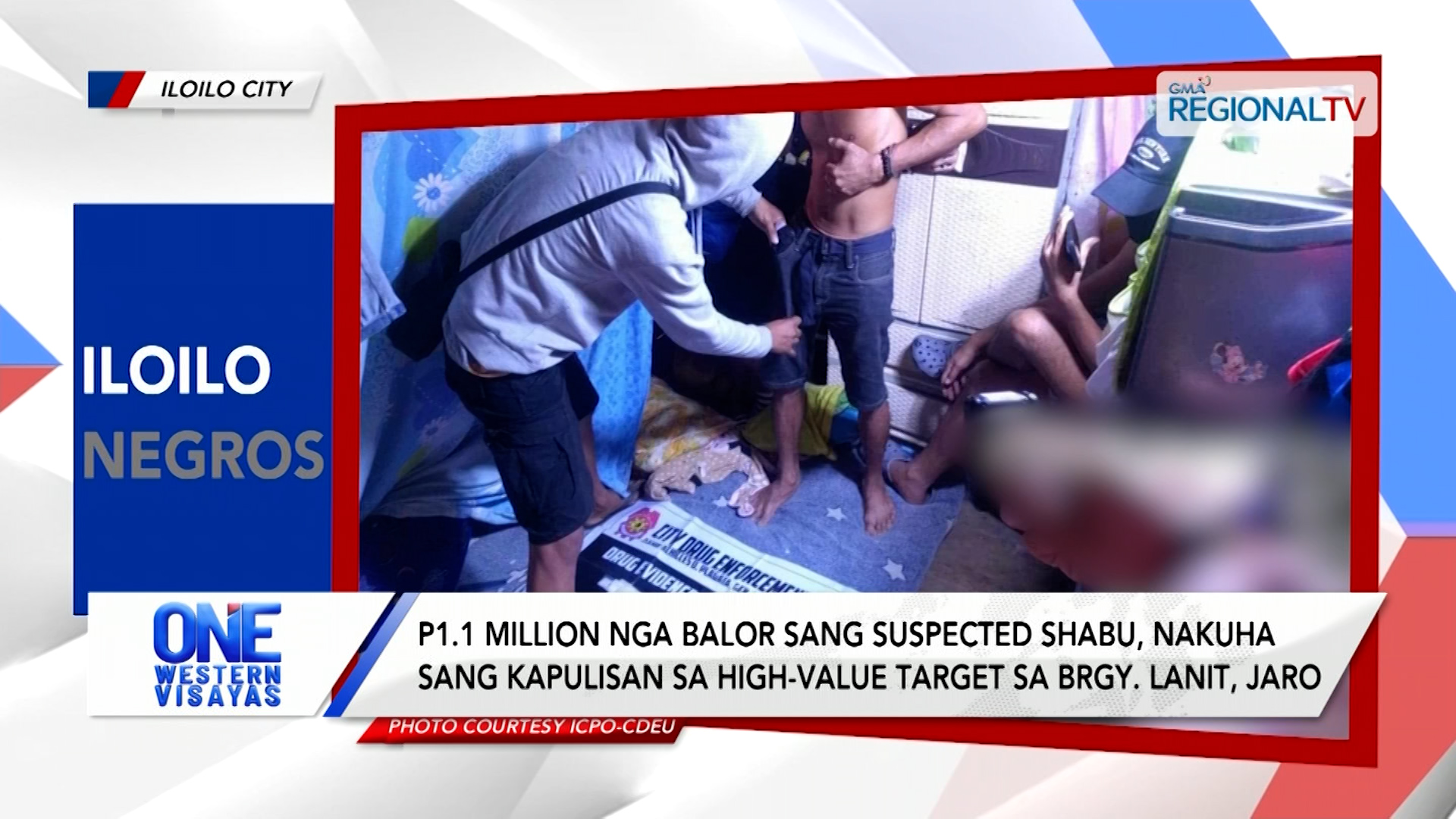 P1.1 million balor sang suspected shabu, nakuha sa high-value target sa Jaro
