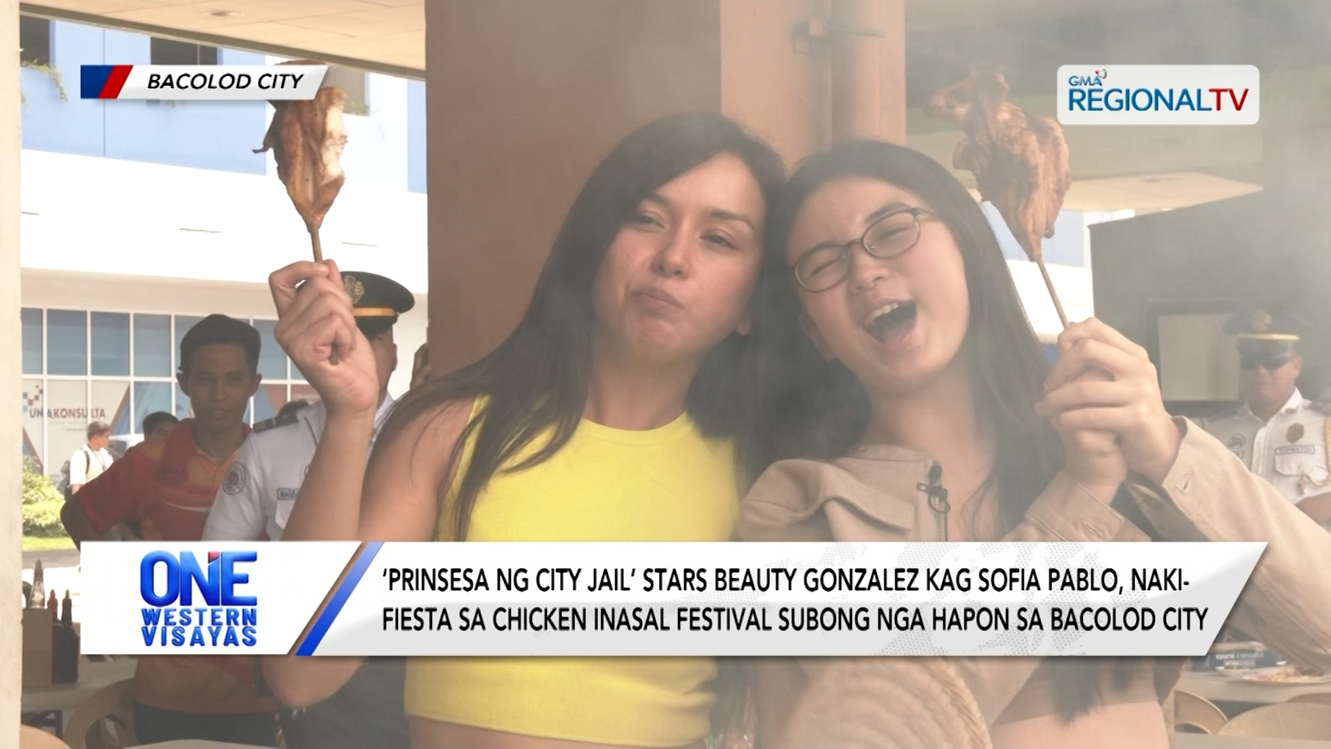 ‘Prinsesa ng City Jail’ stars, naki-Chicken Inasal Festival sa Bacolod City
