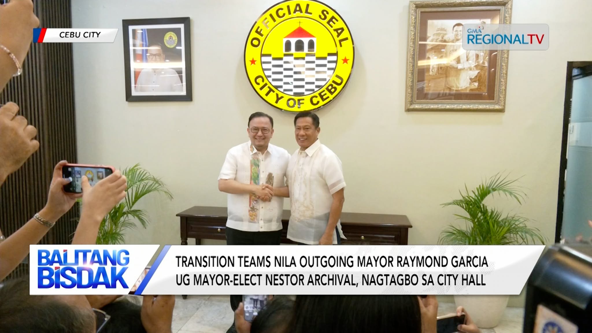 Pagtugyan sa responsibilidad sa pagdumala sa Cebu City, hapsay ra